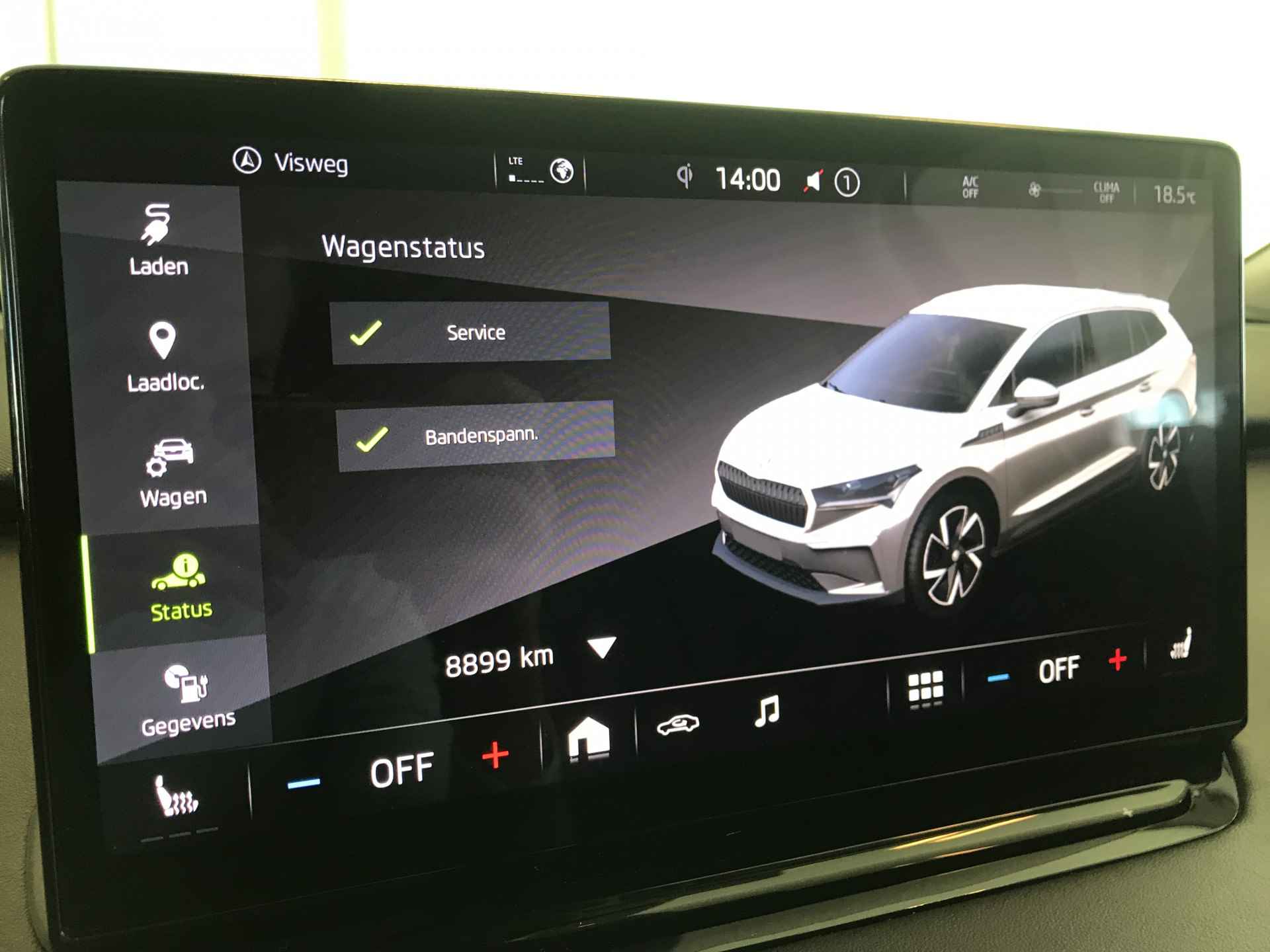 Škoda Enyaq iV 80 First Edition | Automaat | Apple-Carplay |  Trekhaak | Prijs inclusief btw | - 14/35