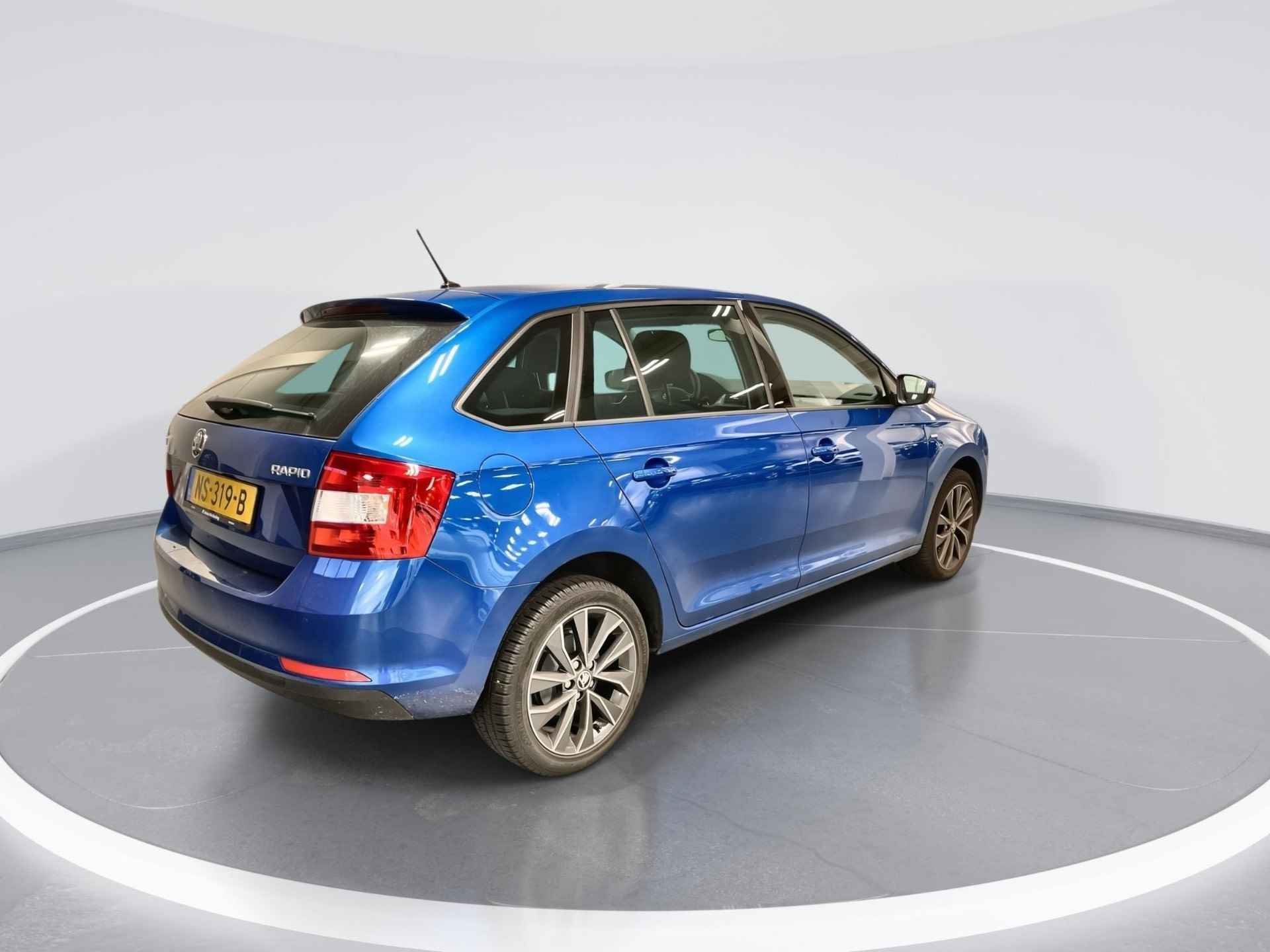 Skoda Rapid Spaceback 1.2 TSI 90pk Greentech Drive · Navigatie · Stoelverwarming · Climatronic · Cruise Control · 16'' Velgen · - 5/9