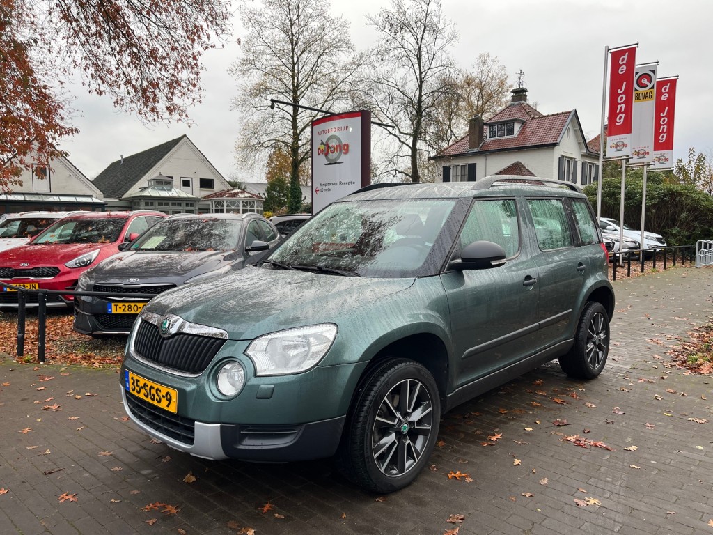 SKODA Yeti 1.8 TSI COMFORT 4X4 / TREKHAAK / CRUISE CTR. / AIRCO / 17&#39;&#39; LMV