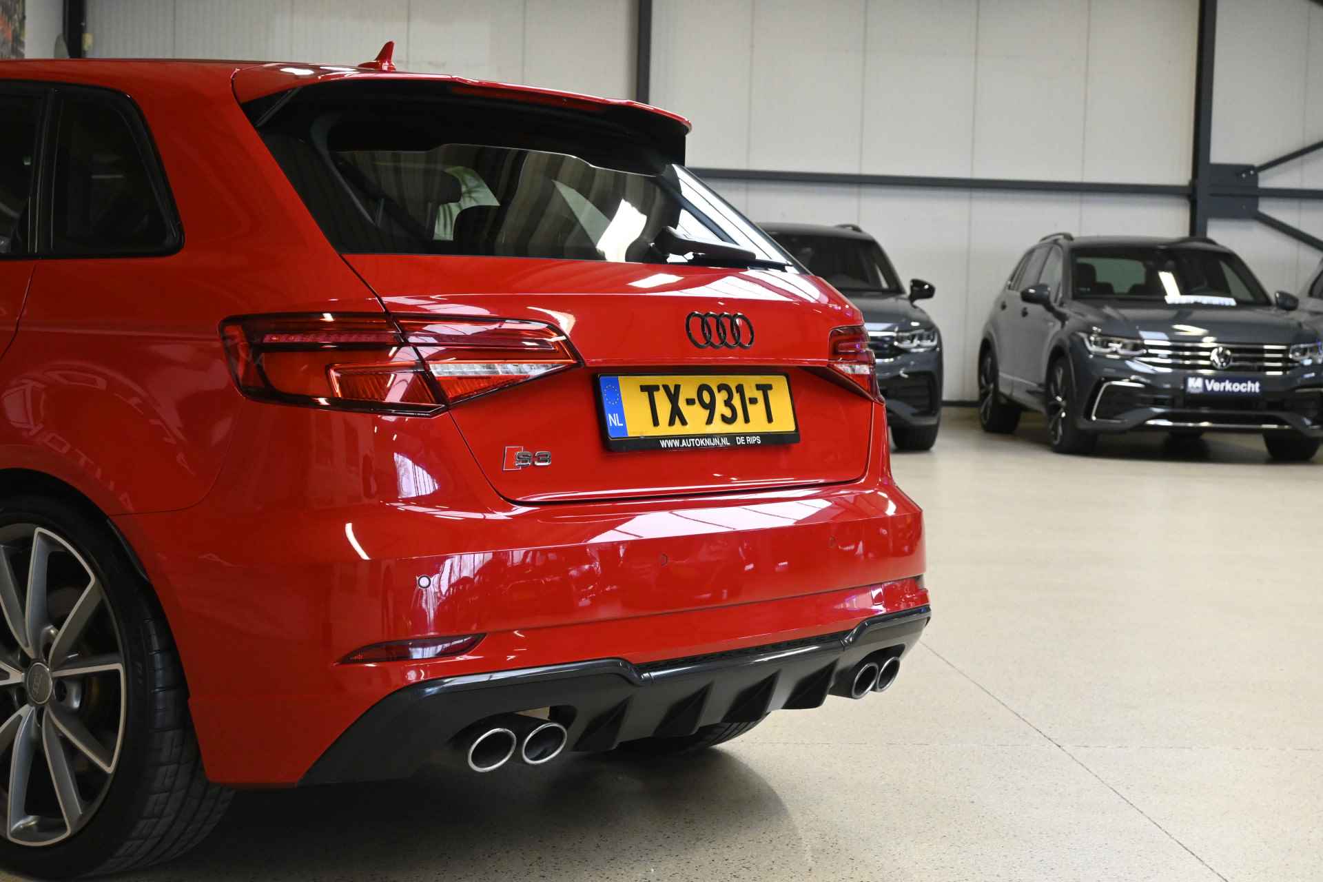 Audi S3 Sportback 2.0 TFSI quattro 310pk Pro Line Plus | Leder | Elek. sportstoelen | B&O audio | Magnetic Ride 100% (Dealer) onderhouden label - 10/73