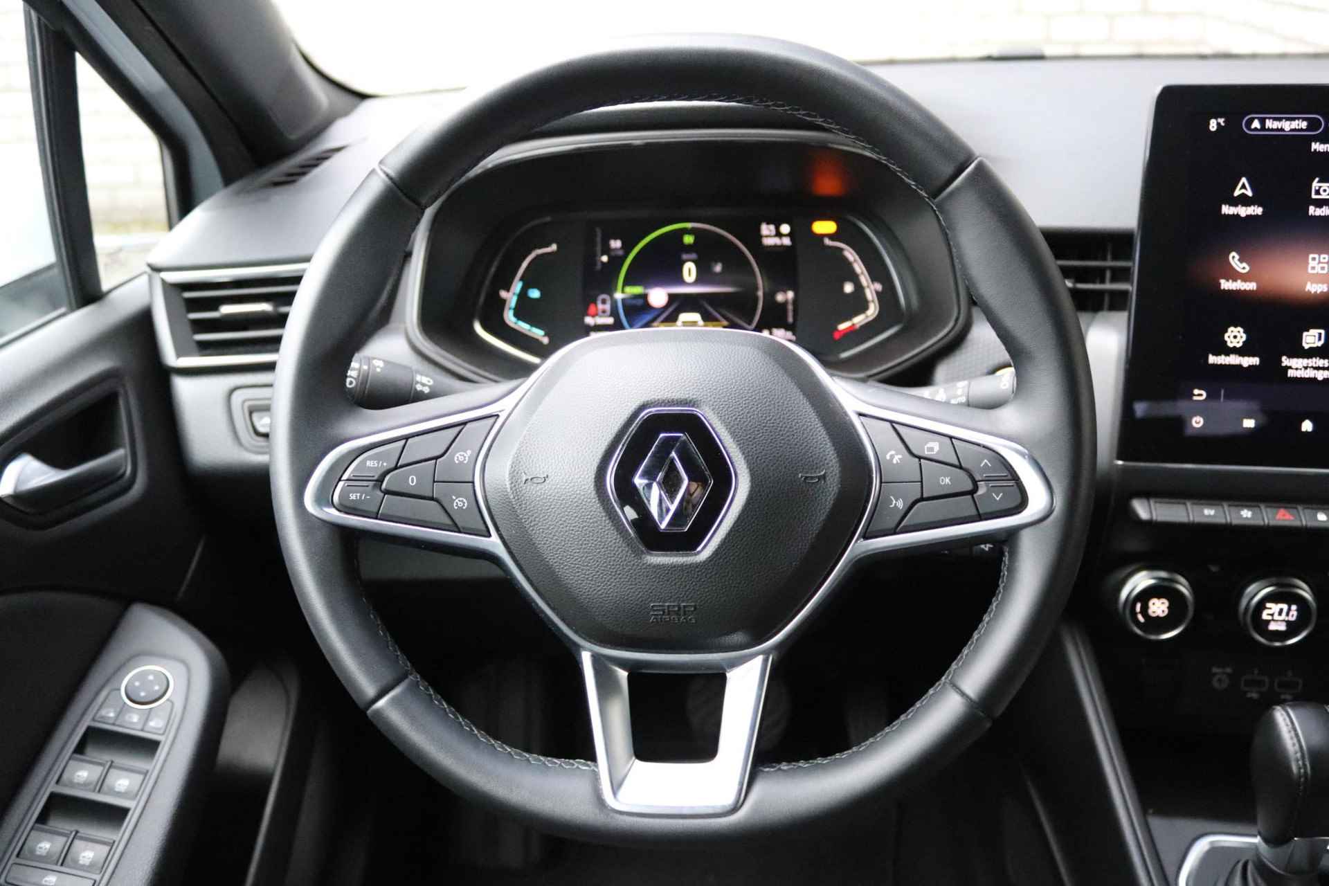 Renault Clio 1.6 E-Tech Hybrid 140 Intens | Navigatie 9,3" | Apple Carplay | Climate Control | LED koplampen | Camera | Parkeersensoren | LMV 16" | All-Seasons - 17/34