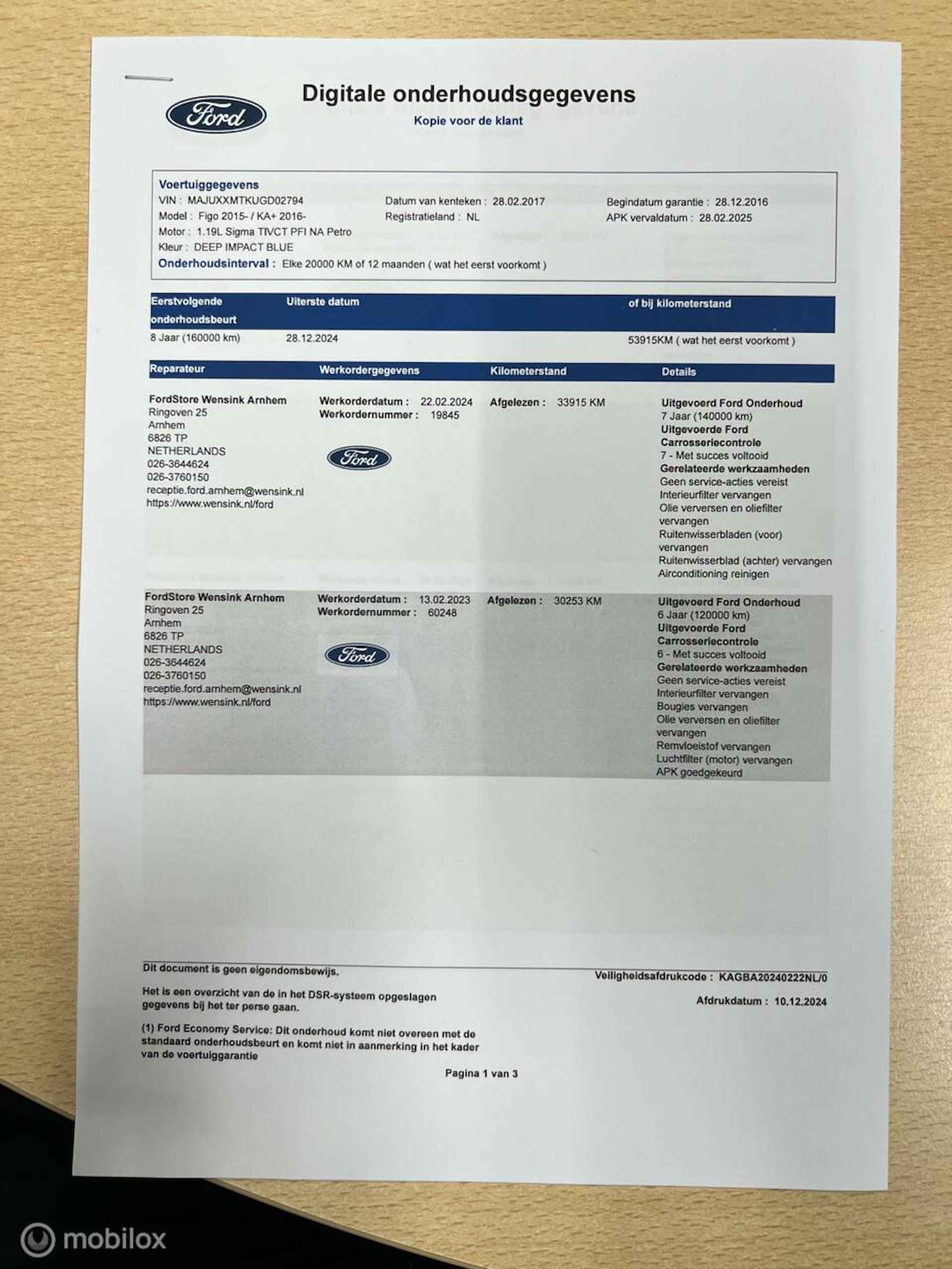 Ford Ka+ 5drs Ultimate Airco  wbset - 6/34