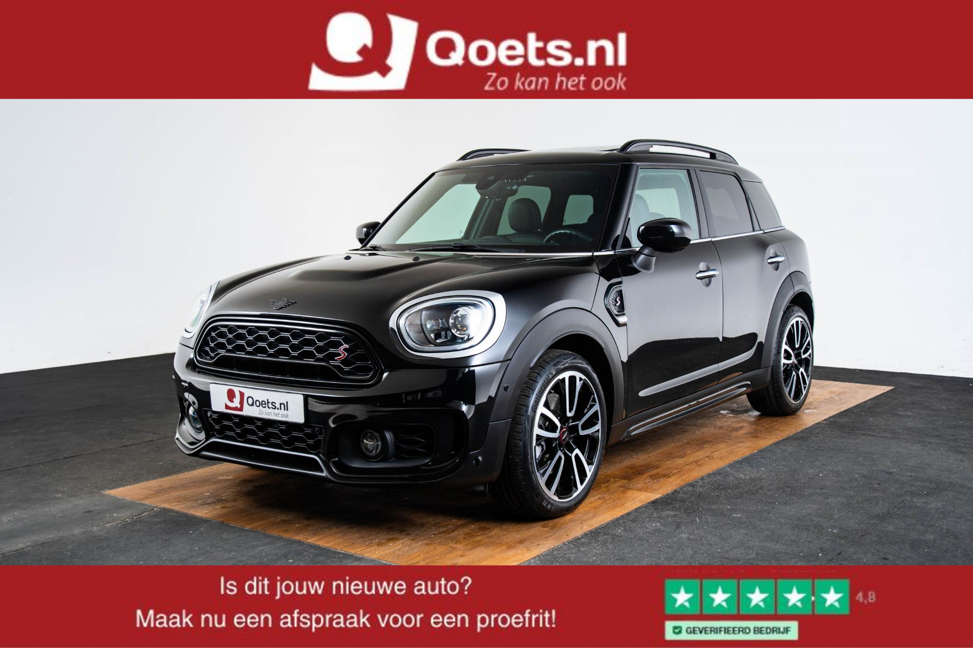 Mini Mini Countryman 2.0 Cooper S Chili Panoramadak - Harman Kardon - JCW pakket - Comfort Acces - Park Assitant - Getint glas - Camera - Head-up - Visibility Package