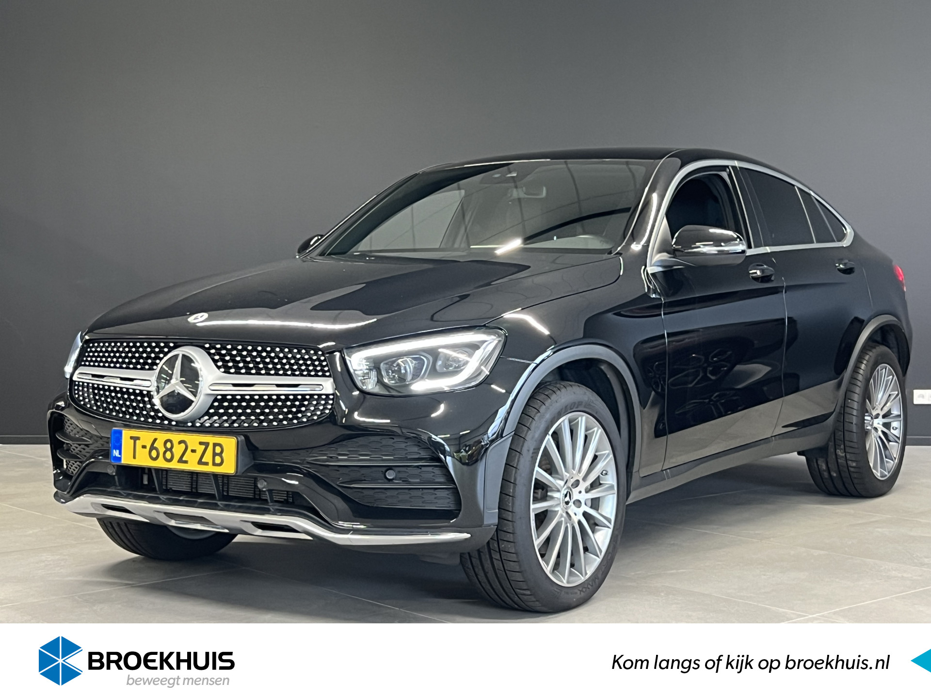 Mercedes-Benz GLC Coupé 300e 4MATIC Business Solution Luxury | Stoelverwarming | Navigatie | Elek. achterklep |Trekhaak bij viaBOVAG.nl