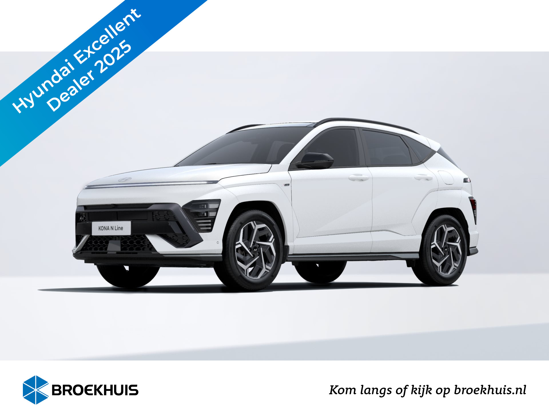 Hyundai KONA 1.6 GDI HEV N Line Sky | € 5.186,- Voorraad Voordeel | Glazen schuif-/ kanteldak