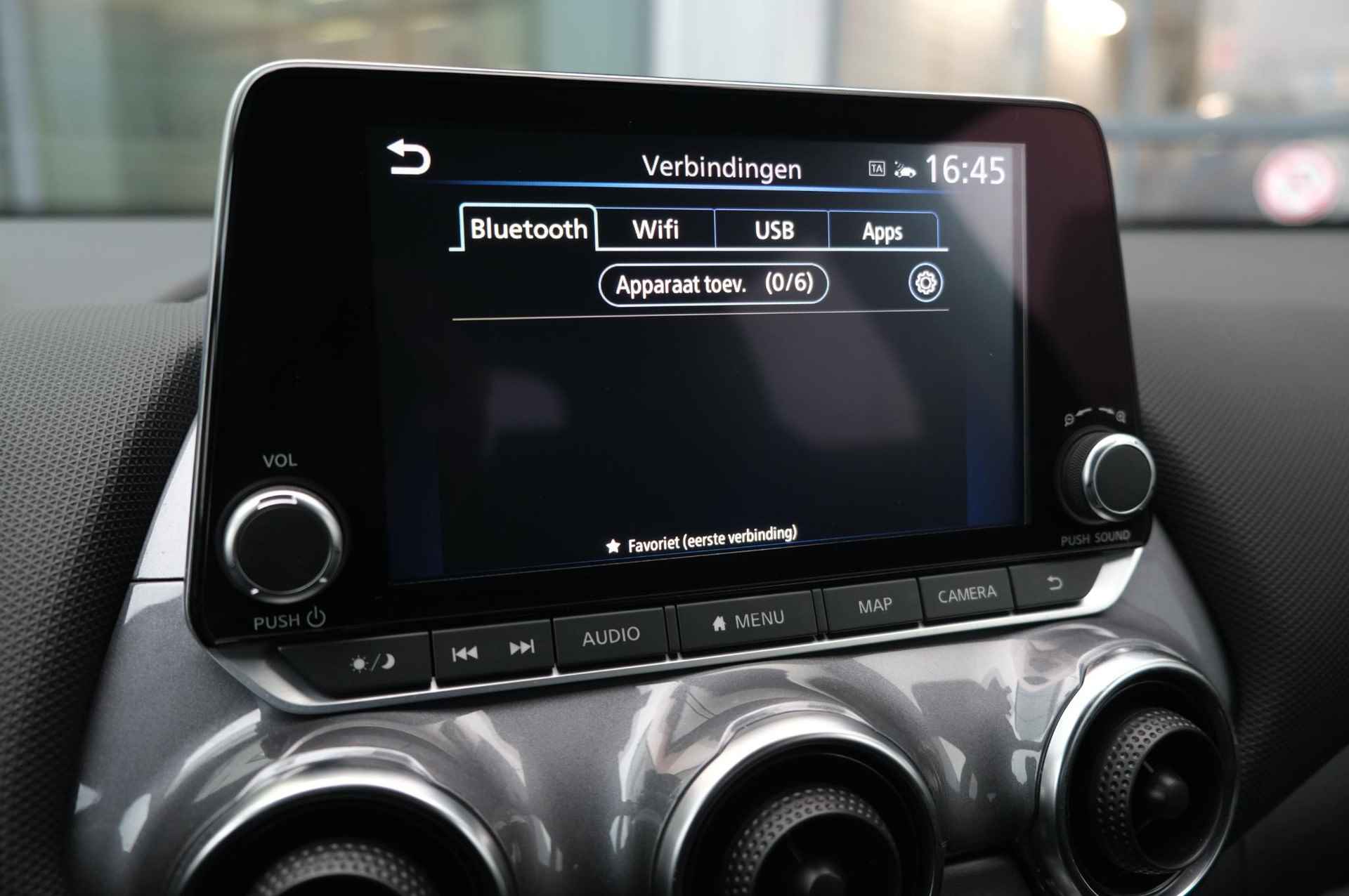 Nissan Juke 1.0 DIG-T Acenta Automaat | Navigatie | Carplay | Camera | Stoelverwarming | Cruisecontrole | - 25/32