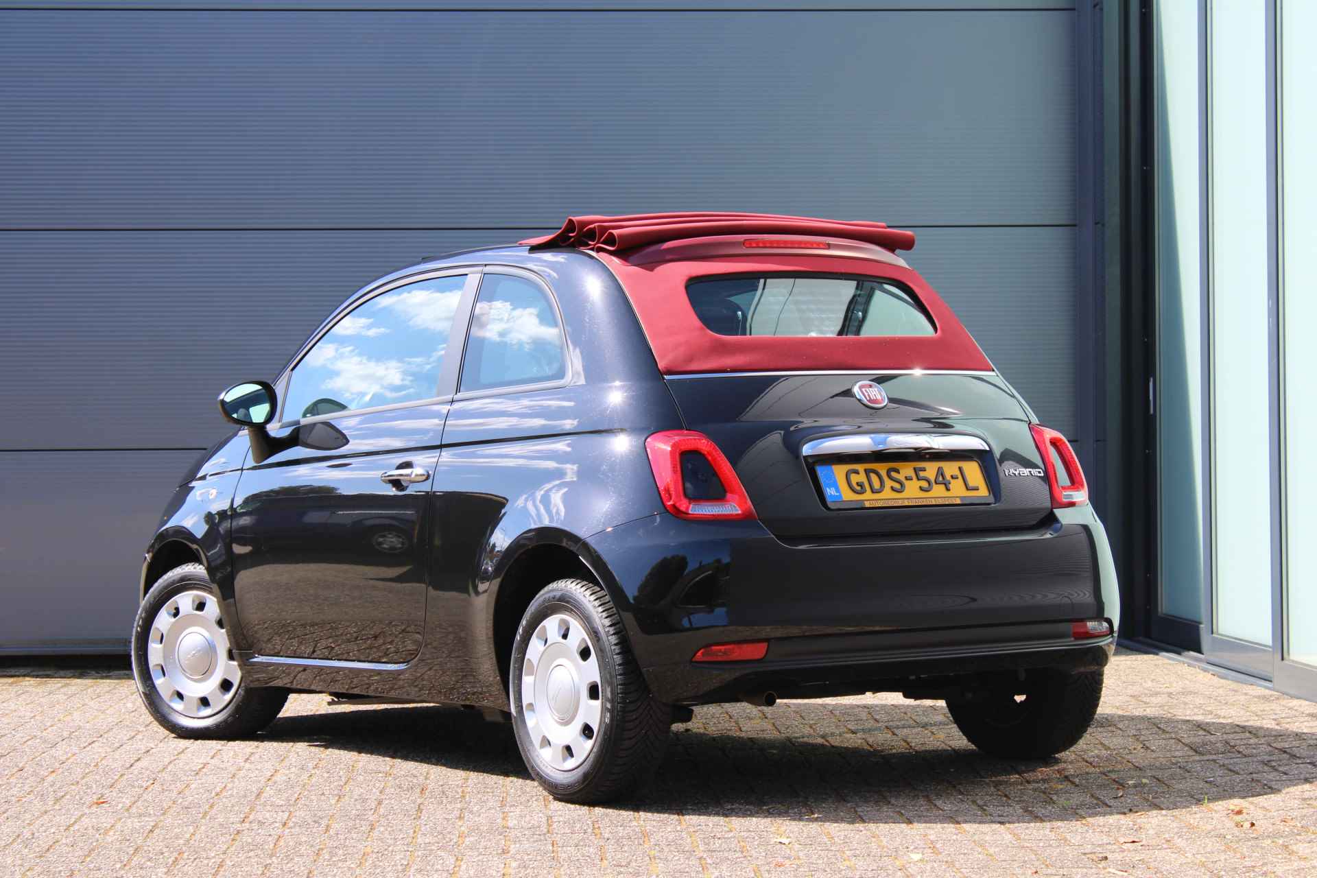 Fiat 500C 1.0 Hybrid | ACTIEMAAND! | Cabrio | Cruise | CarPlay | DAB | Airco - 3/36