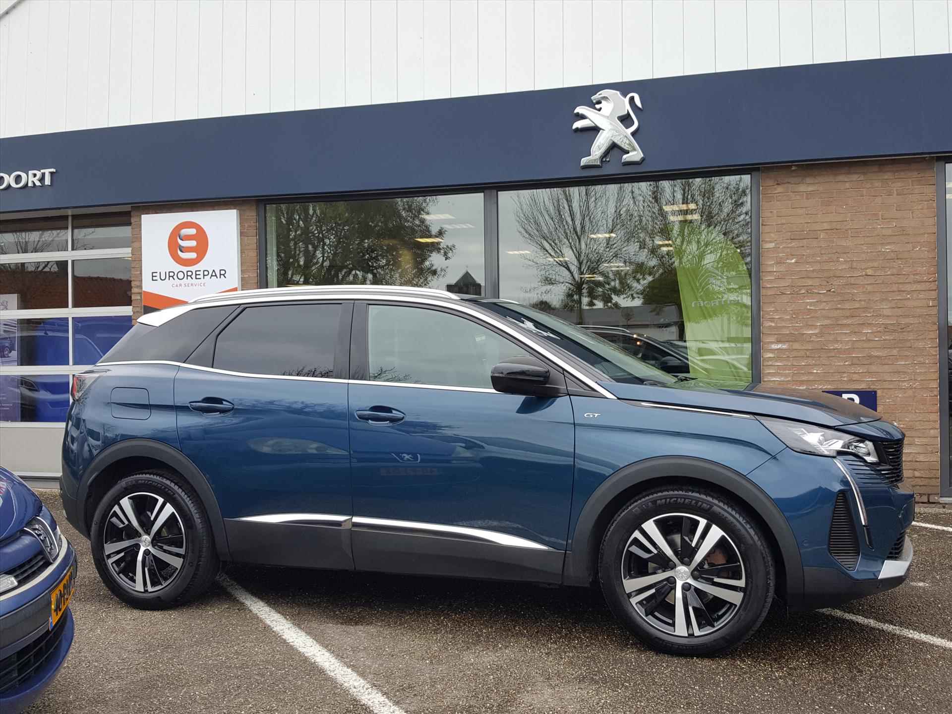 Peugeot 3008 GT 1.6T-180pk 4cil. AUTOMAAT(EAT8)| AFN.TREKHAAK | Navigatie&BT| Cruise&Climate | PARKEERHULP V/A/360CAMERA'S | ALCANTARA | KEYLESS&EL. ACHTERKLEP - 3/54