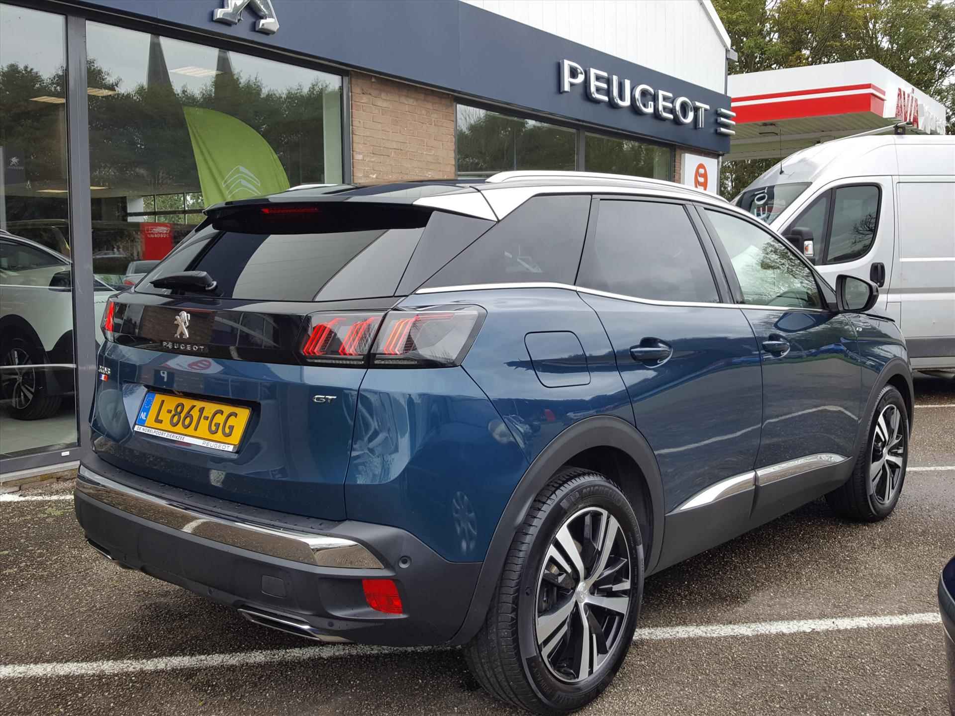 Peugeot 3008 GT 1.6T-180pk 4cil. AUTOMAAT(EAT8)| AFN.TREKHAAK | Navigatie&BT| Cruise&Climate | PARKEERHULP V/A/360CAMERA'S | ALCANTARA | KEYLESS&EL. ACHTERKLEP - 4/54