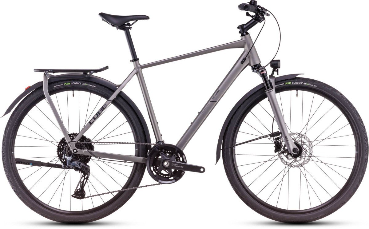 CUBE Kathmandu EXC heren (2025) Heren Grey/black 62cm 2025