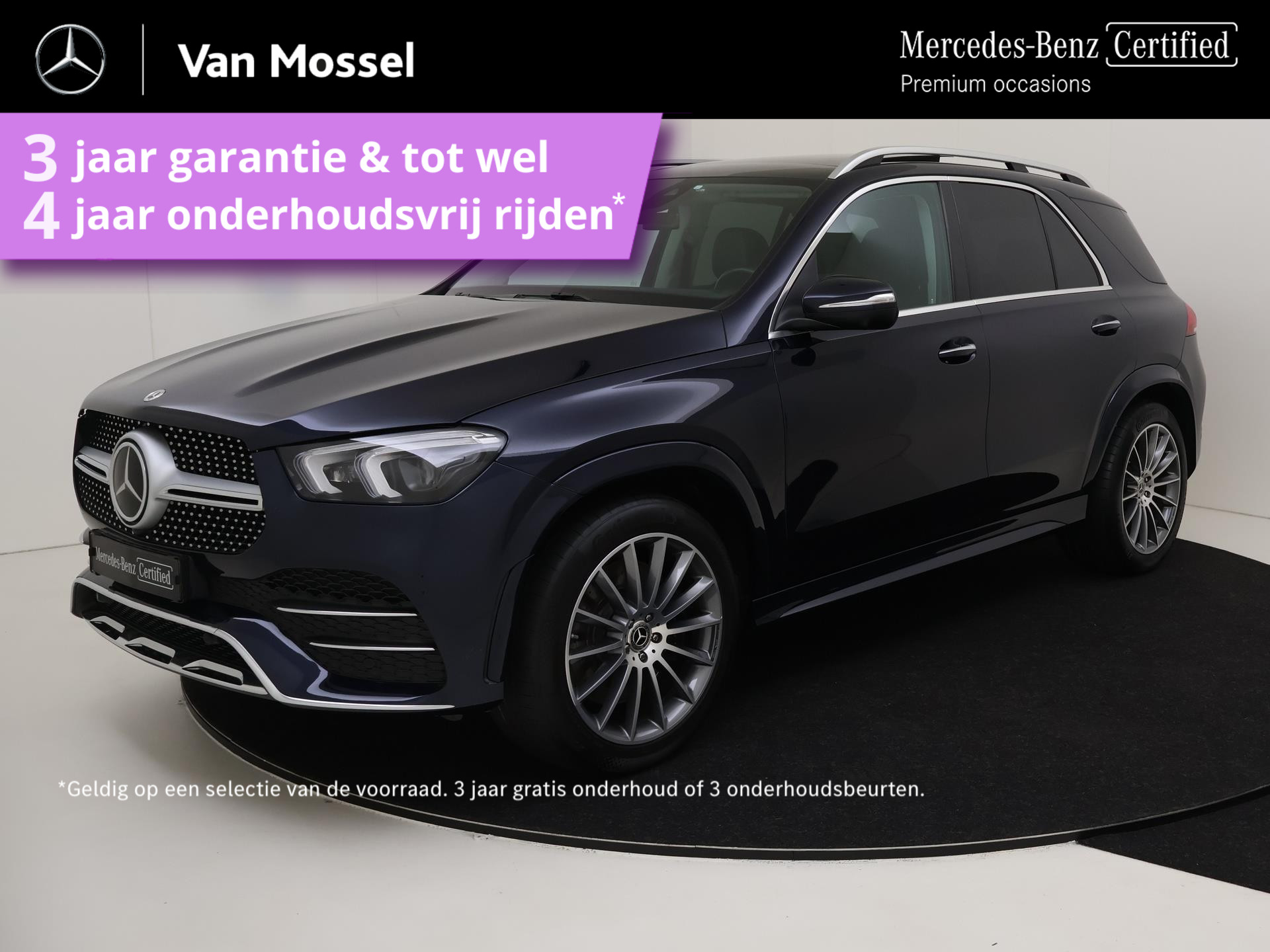 Mercedes-Benz GLE-klasse 450 4MATIC Premium Plus / Panorama dak / Rijassistentie Pakket / Burmester / 21 Inch AMG Multispaak