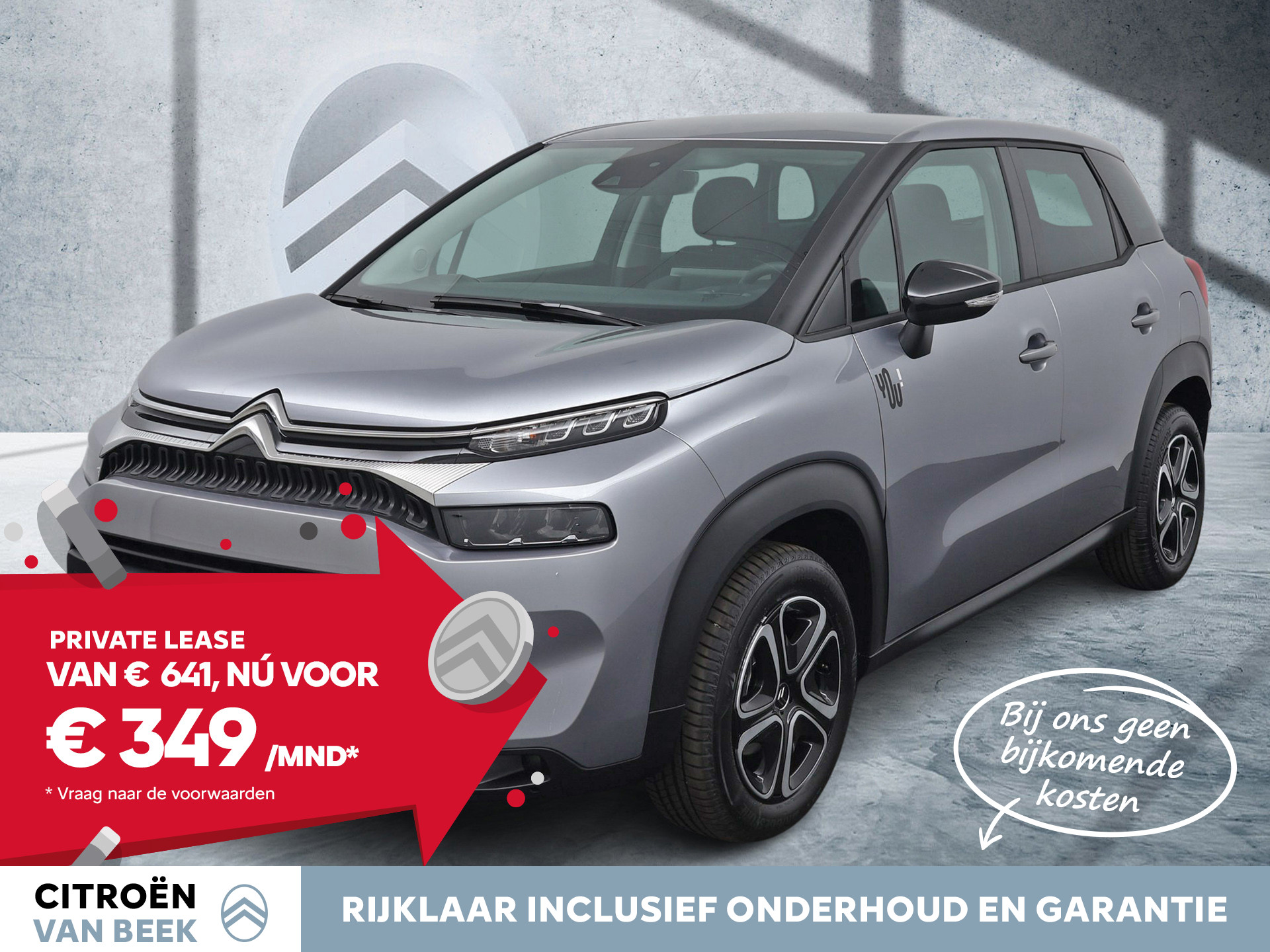 Citroën C3 Aircross PureTech 110pk You | Rijklaar | Private Lease Actie € 349,- |