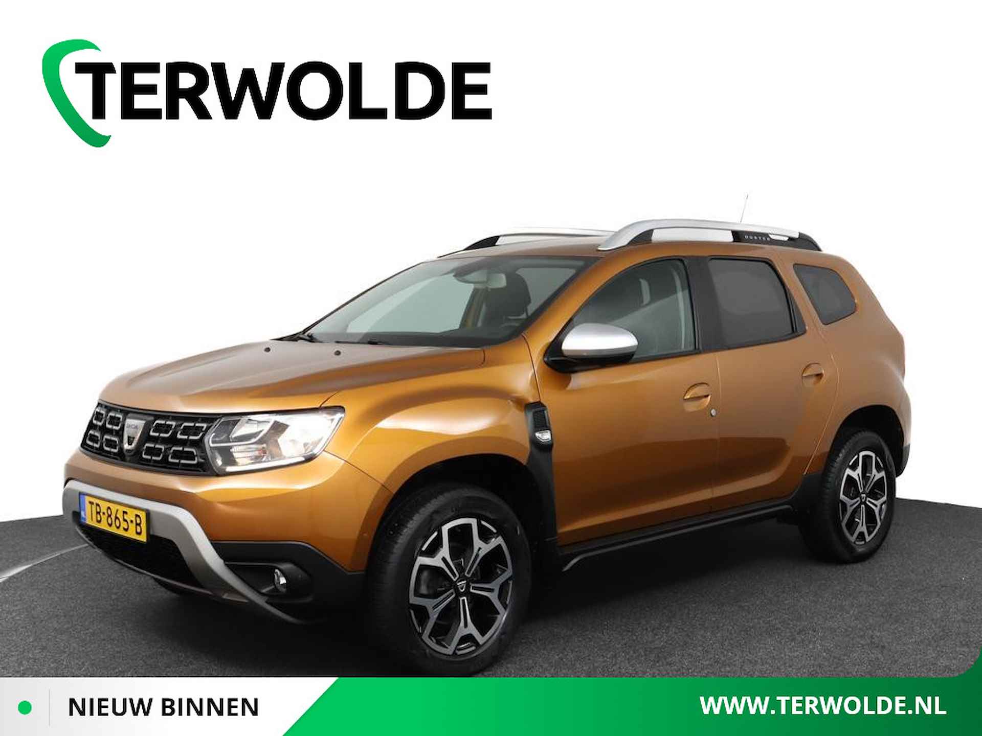 Dacia Duster 1.2 TCe Prestige | Trekhaak | 1500kg trekgewicht | Lage km. stand | 360 Camera | Navigatie | Parkeersensoren voor en achter|