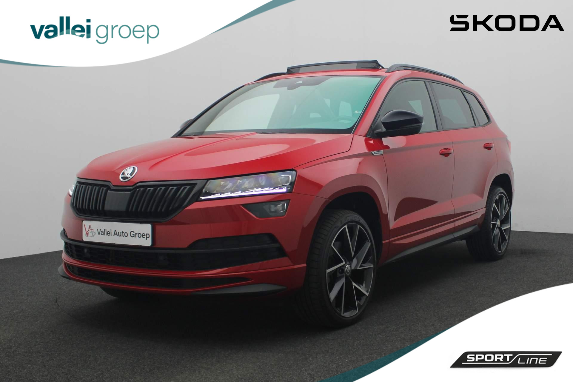 Skoda Karoq 1.5 TSI 150PK DSG ACT Sportline Business | Pano | Keyless | Navi | 19 inch | Camera | Full LED | ACC