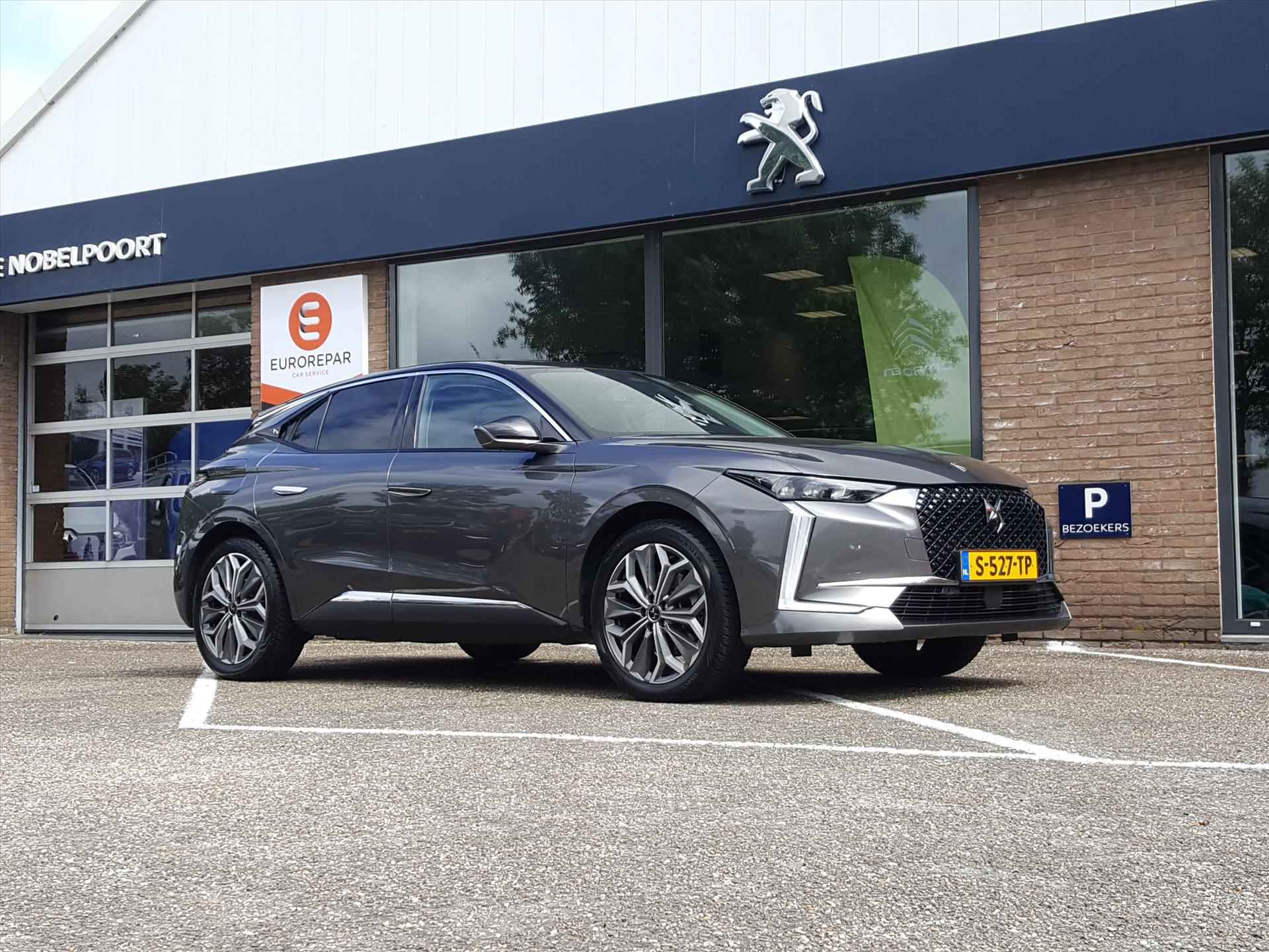 Ds Ds 4 1.6 E-Tense HYBRIDE-AUTOM Trocadero Navi | Cruise & Climate control | KEYLESS | TREKHAAK | Achteruitijcamera | Parkeersensoren | Bluetooth | LM-velgen - 1/53