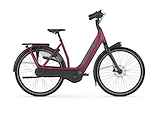 GAZELLE Avignon C8 HMB 500Wh 2023 Dames Coral Red Mat 61cm 2023