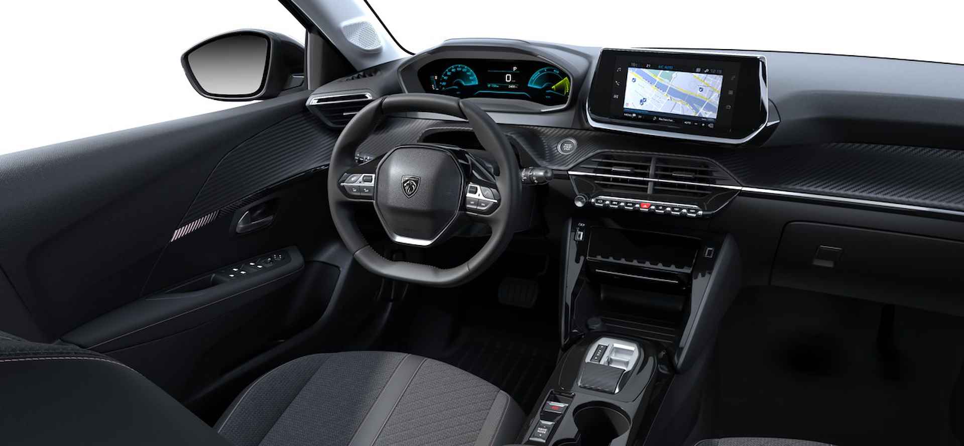 Peugeot e-208 EV Style 50 kWh | Warmtepomp | Parkeersensoren V/A | Climate | Keyless | Navigatie - 8/11