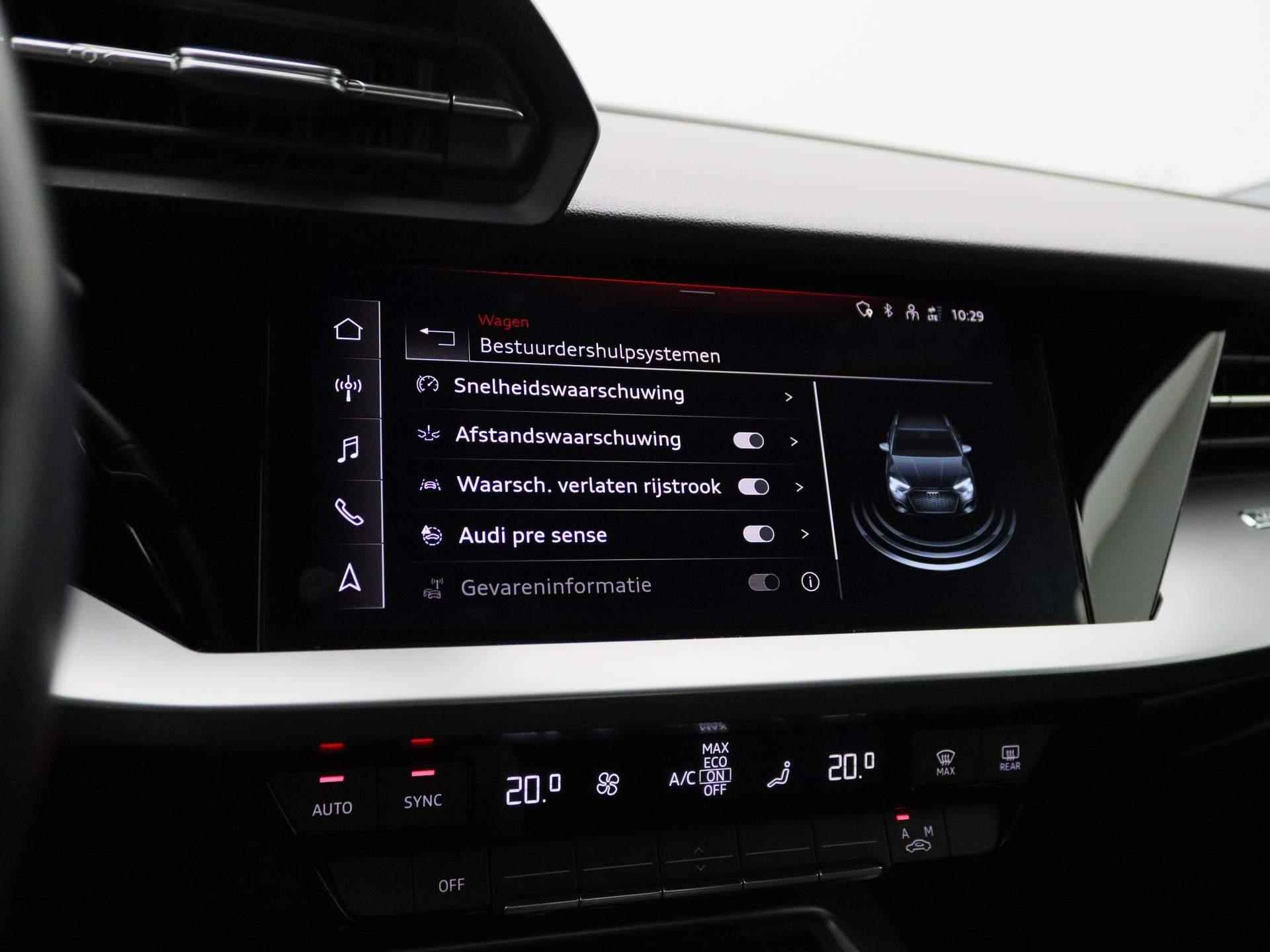 Audi A3 Sportback 30 TDI Pro Line | Apple-Android Play | Navi | Cruise | PDC V+A | LED | Virtual Cockpit | Sportstuur | Parkeer Pakket | - 33/41