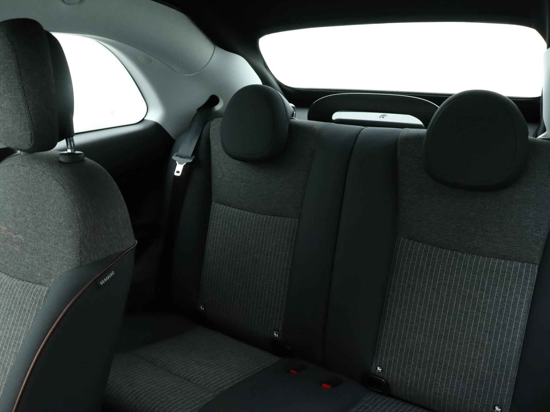 Fiat 500e Cabriolet Icon 42 kWh | Navigatie |  Cruise control | Apple/Android carplay | Lichtmetalen velgen | Stoelverwarming | - 6/21