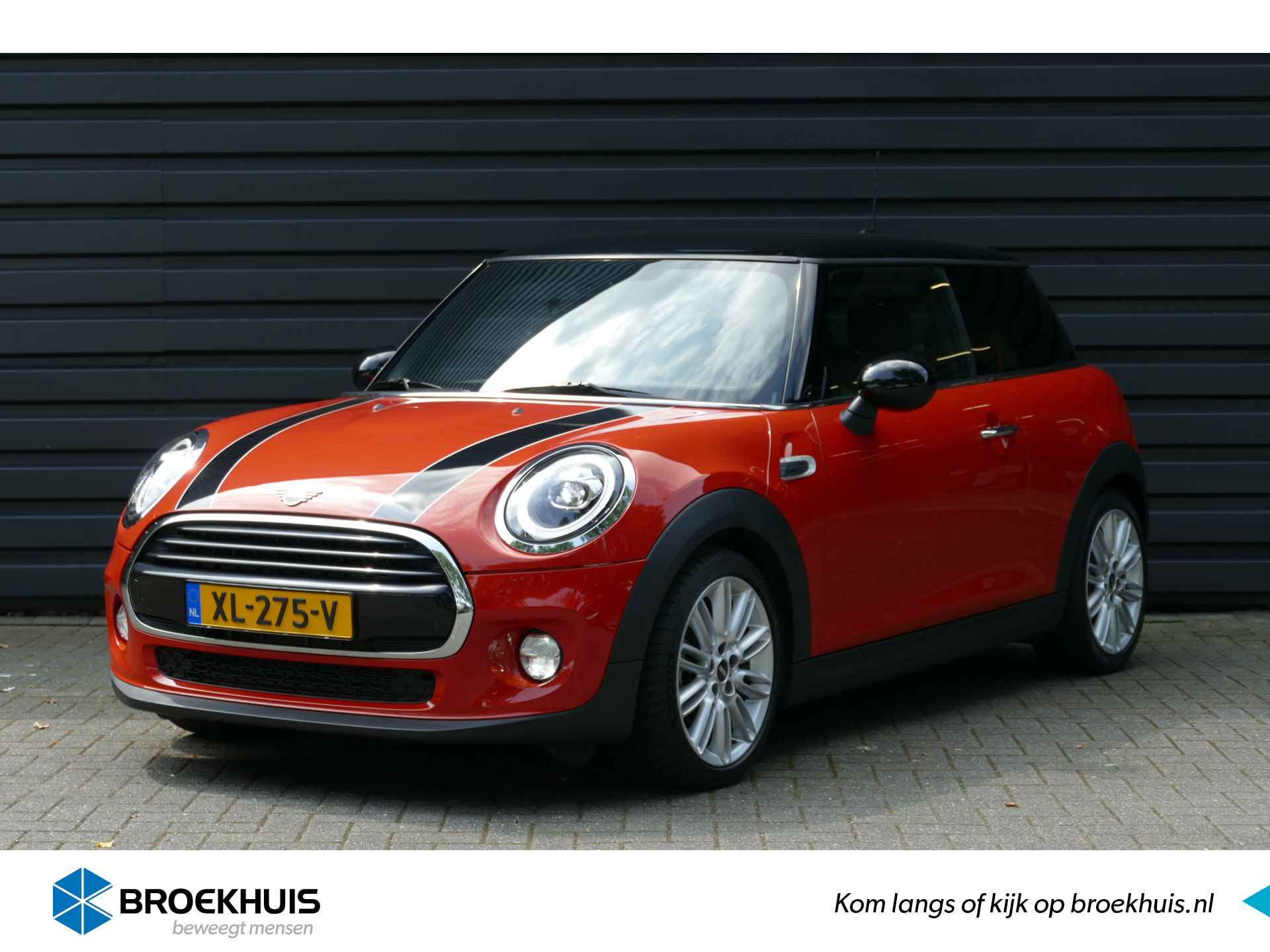 MINI Mini 1.5 3-DRS COOPER CHILI AUTOMAAT / NAVI / LED / CLIMA / PDC / 17"LMV / KEYLESS / BLUETOOTH / CRUISECONTROL / 2E EIGENAAR / NIEUWS - 1/27