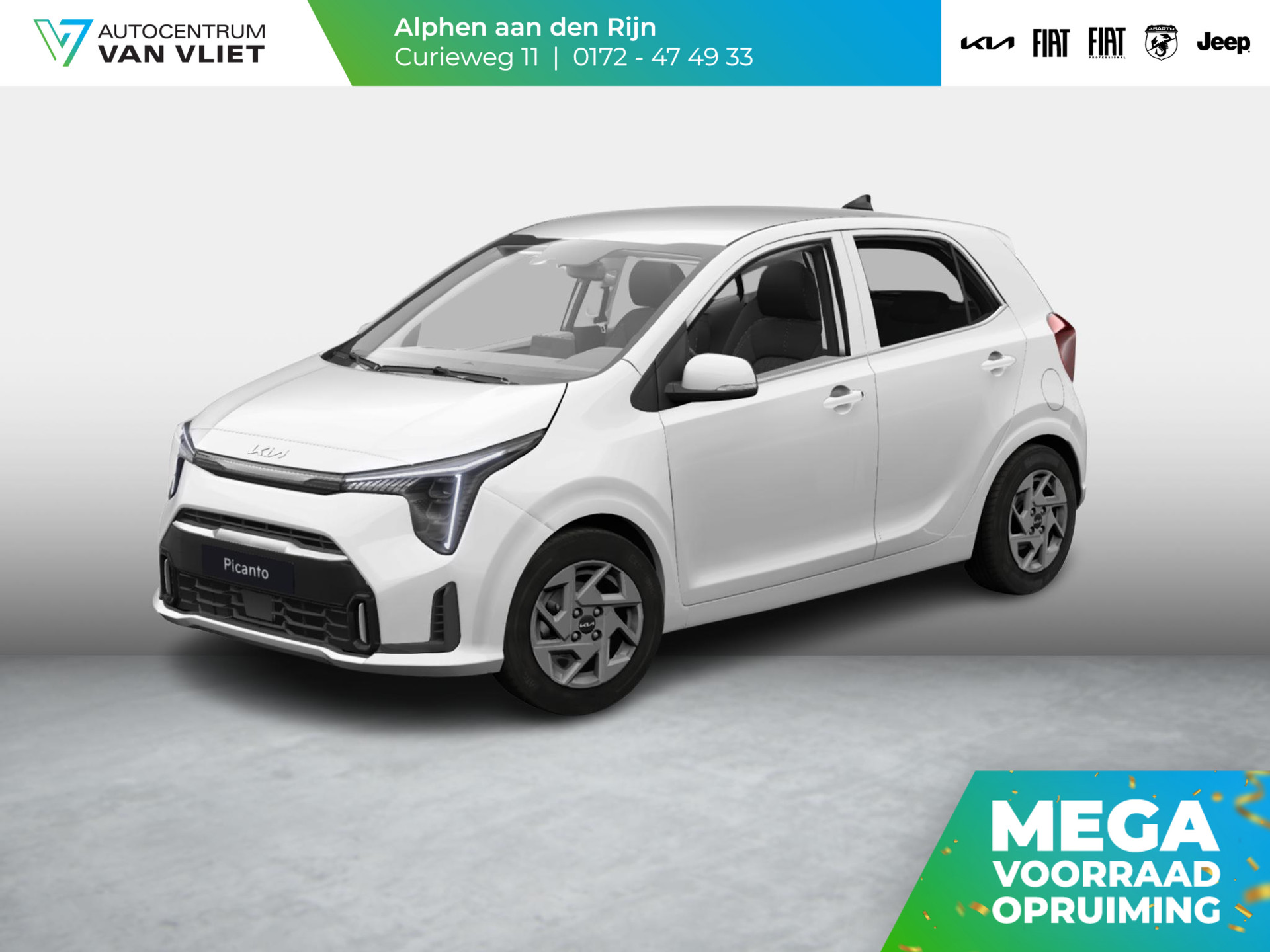 Kia Picanto 1.0 DPI DynamicPlusLine | Snel leverbaar | Navigatie | Airco |