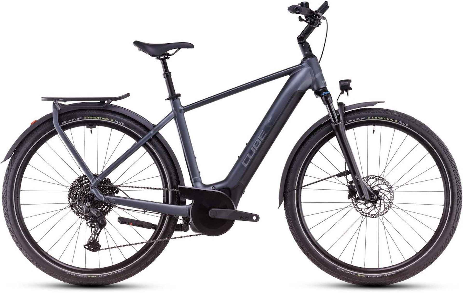 CUBE TOURING HYBRID PRO 625Wh Heren Metallicgrey/chrome 58cm 2025