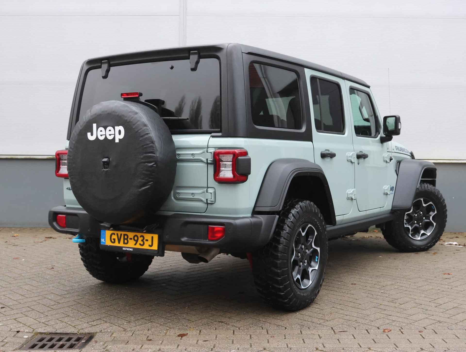 Jeep Wrangler Unlimited 4xe 380pk Rubicon (Winterpakket/NAV./360Camera/LEER/Blindspot/FULL LED/Climate/UNIEK!!) - 4/47