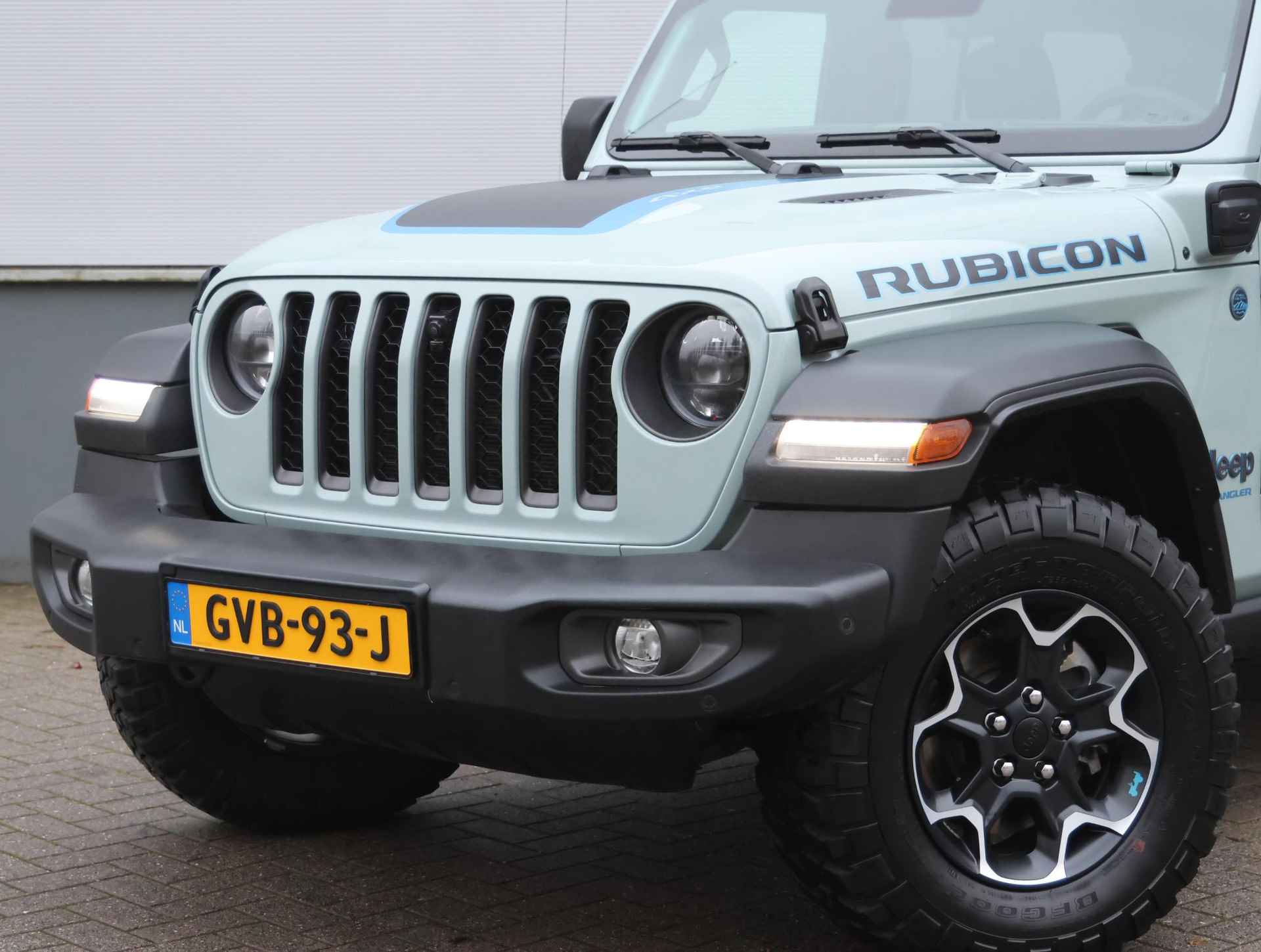 Jeep Wrangler Unlimited 4xe 380pk Rubicon (Winterpakket/NAV./360Camera/LEER/Blindspot/FULL LED/Climate/UNIEK!!) - 45/47