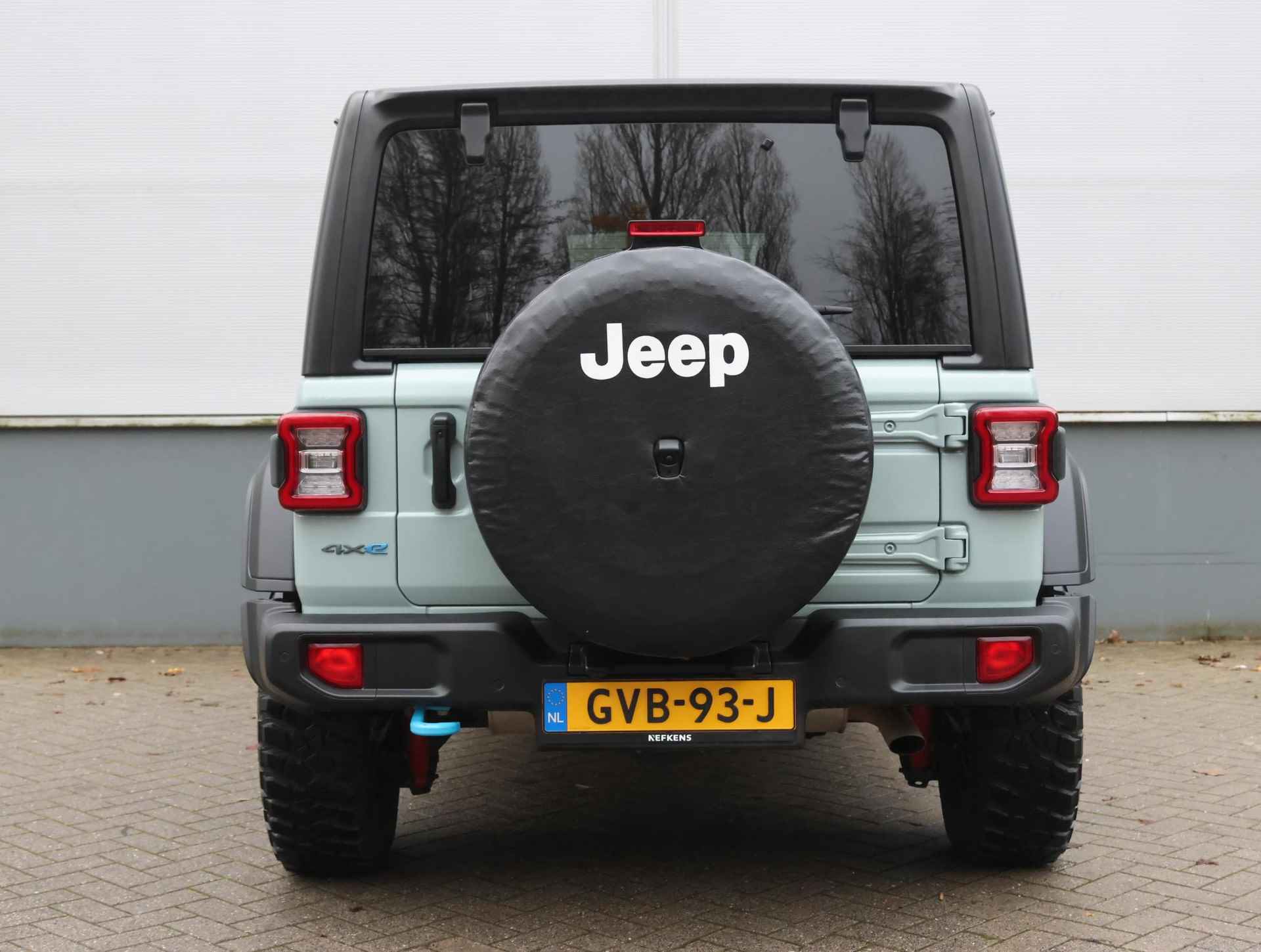 Jeep Wrangler Unlimited 4xe 380pk Rubicon (Winterpakket/NAV./360Camera/LEER/Blindspot/FULL LED/Climate/UNIEK!!) - 46/47