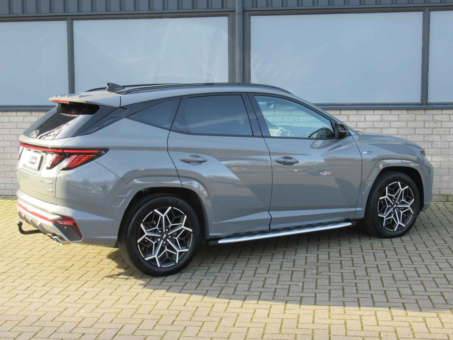 Hyundai Tucson 1.6 T-GDI HEV 230 PK N Line Sky 1e eigen | full options! | tr.haak | N-Line !! - 10/37