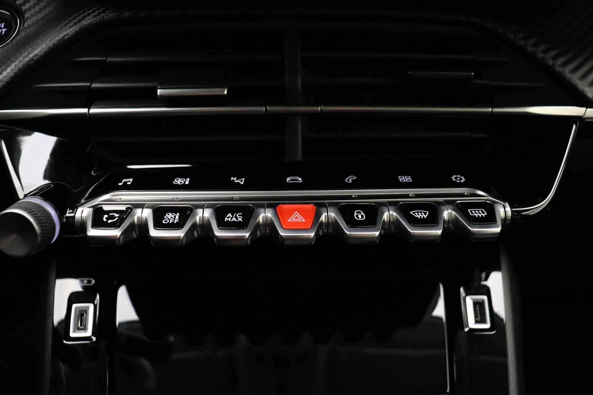 Peugeot 208 1.2 PureTech Allure Pack Navigatie | Parkeer sensoren | Lichtmetalen wielen | Climatronic | Camera - 20/33