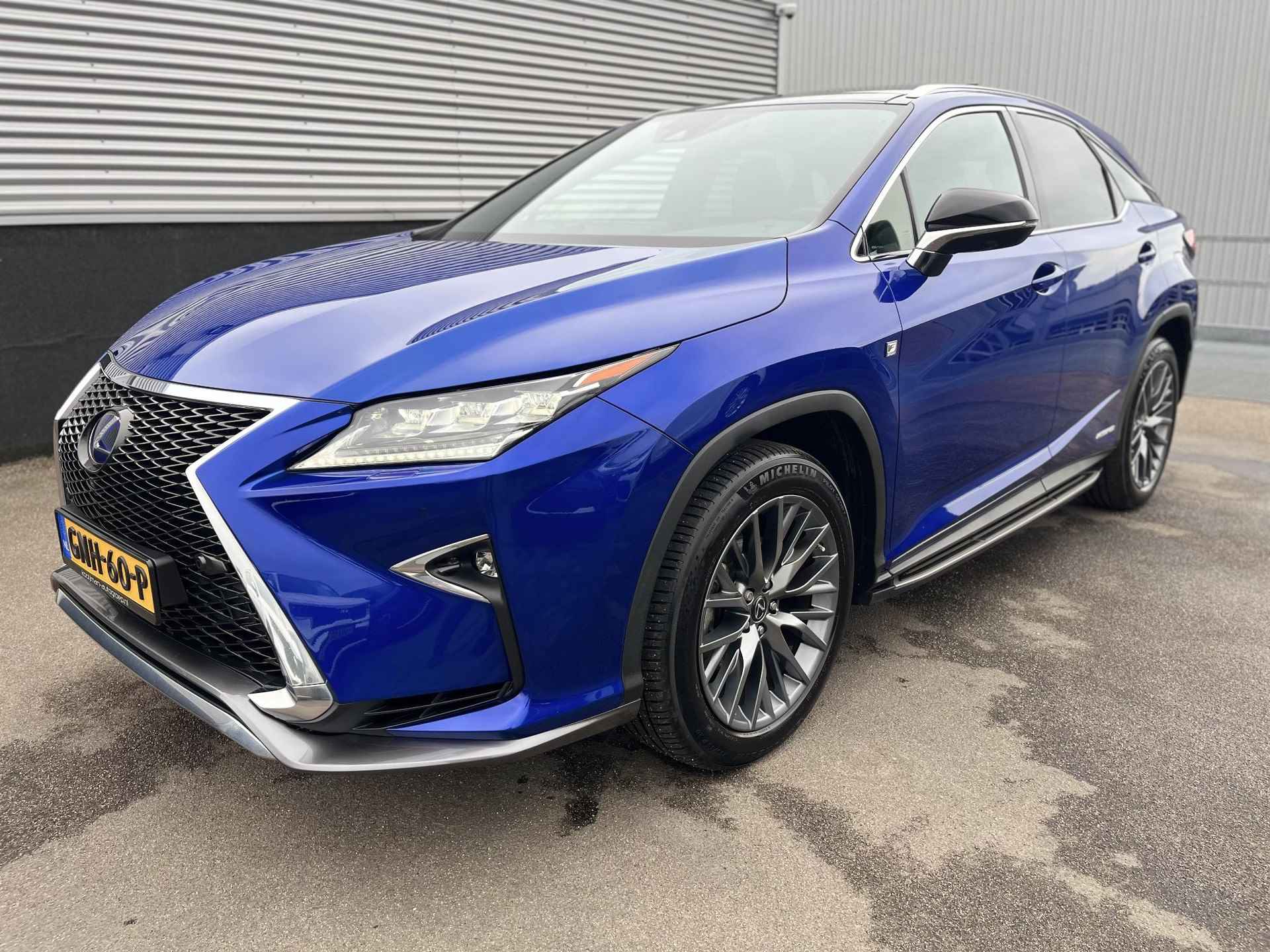 Lexus RX 450h 4WD F Sport Line Schuif/kanteldak, Navigatie, HUD, Dodehoekdetectie, Seat memory, Stoelverkoeling, Stoelverwarming, Elek. Achterklep - 4/110