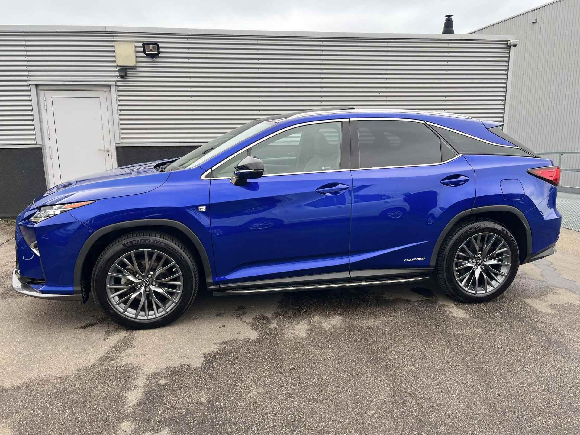 Lexus RX 450h 4WD F Sport Line Schuif/kanteldak, Navigatie, HUD, Dodehoekdetectie, Seat memory, Stoelverkoeling, Stoelverwarming, Elek. Achterklep - 6/110