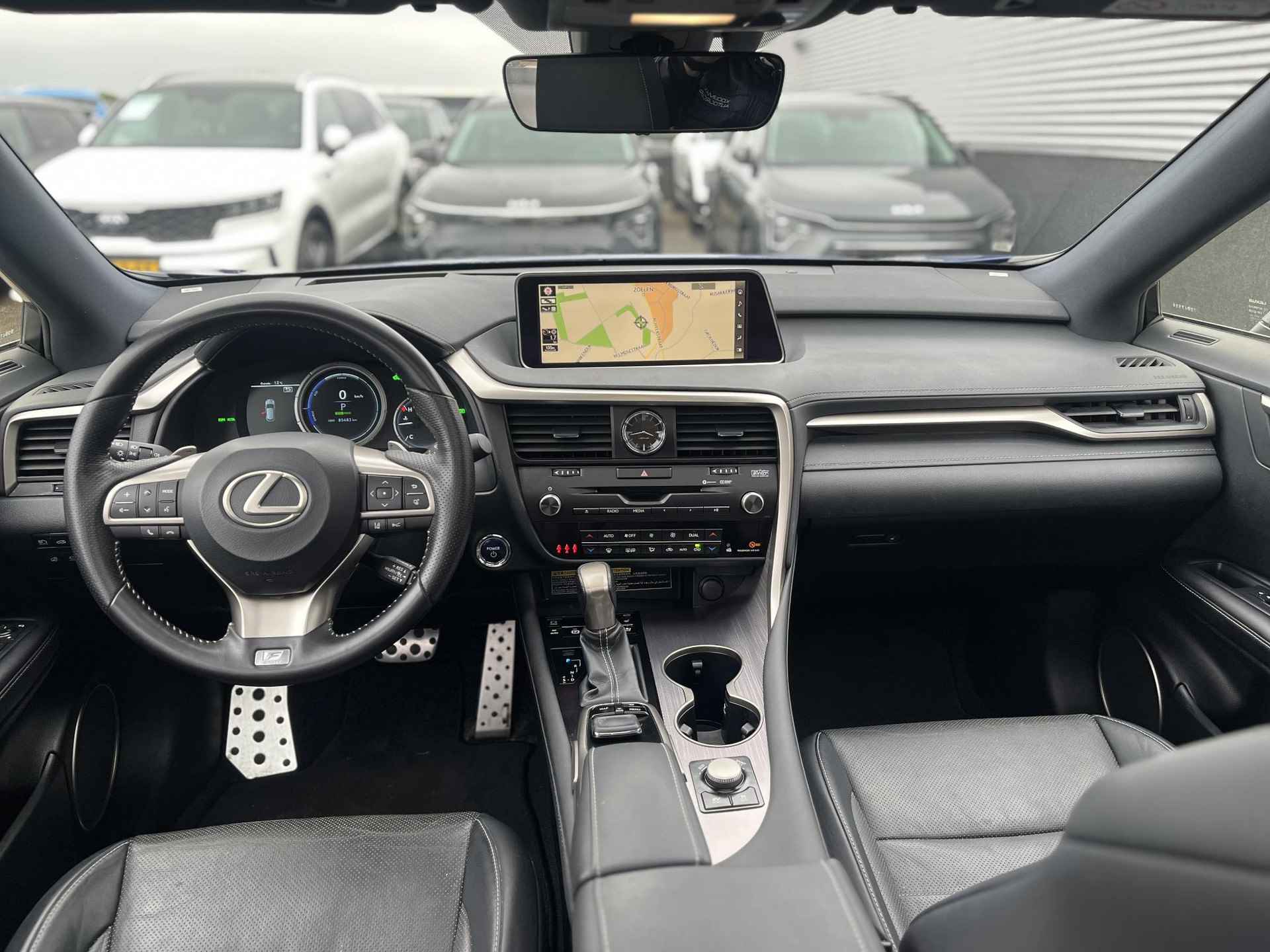 Lexus RX 450h 4WD F Sport Line Schuif/kanteldak, Navigatie, HUD, Dodehoekdetectie, Seat memory, Stoelverkoeling, Stoelverwarming, Elek. Achterklep - 58/110