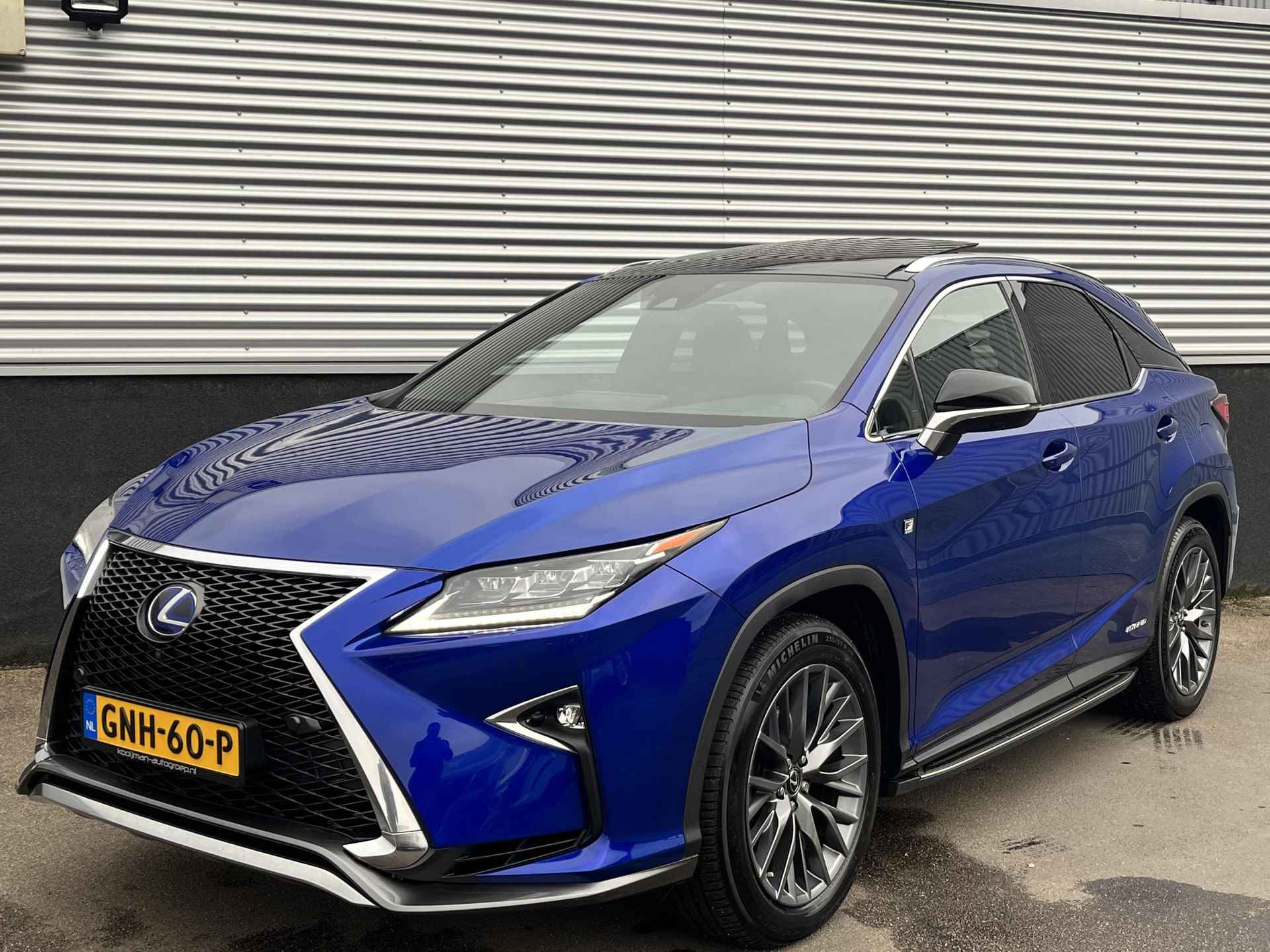 Lexus RX 450h 4WD F Sport Line Schuif/kanteldak, Navigatie, HUD, Dodehoekdetectie, Seat memory, Stoelverkoeling, Stoelverwarming, Elek. Achterklep - 106/110