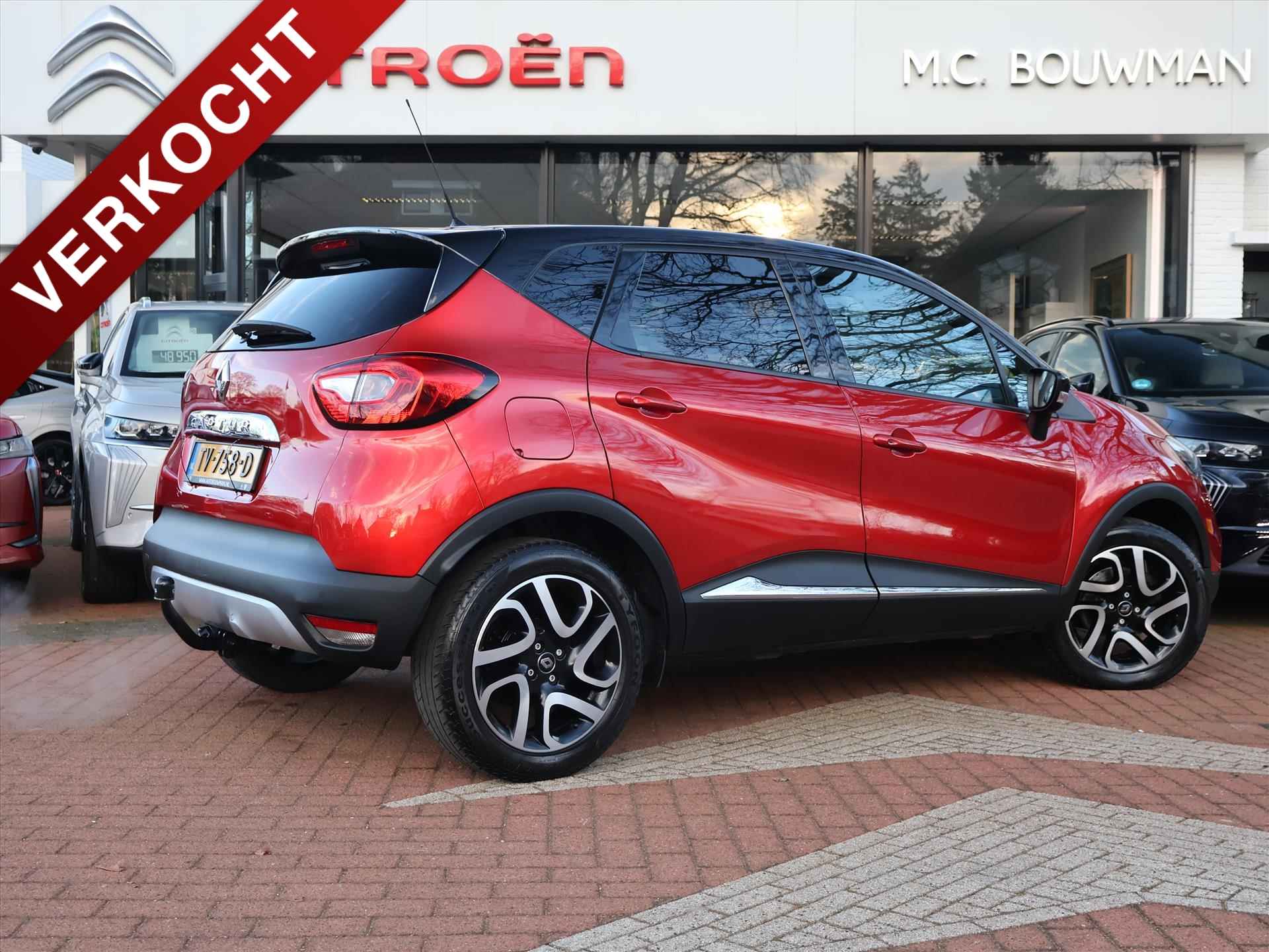 Renault Captur TCe 120PK EDC Automaat Dynamique, Rijklaarprijs | Navigatie | Stoelverwarming | Trekhaak | Keyless