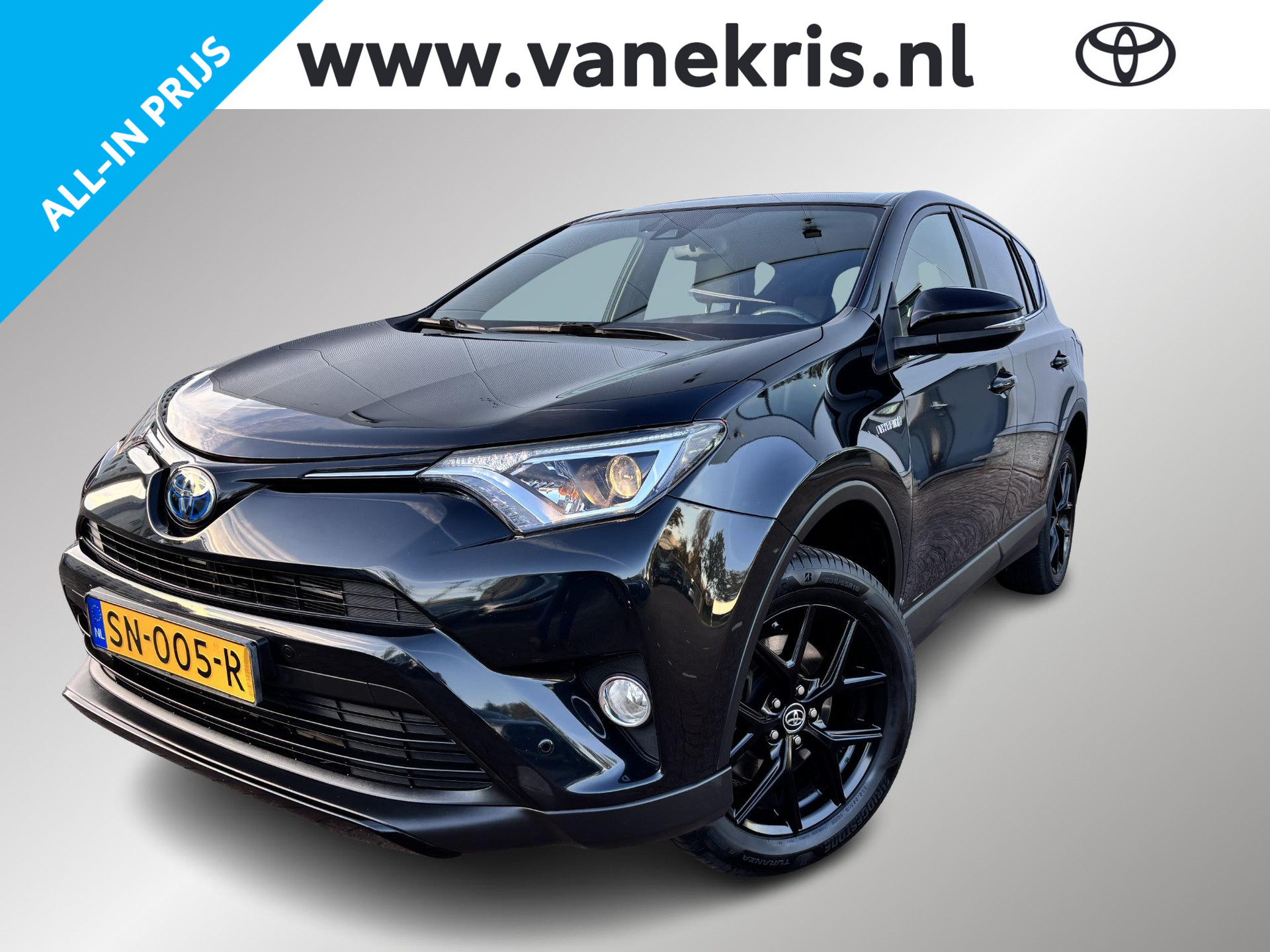 Toyota RAV4 2.5 Hybrid Black Edition,Schuifdak,Trekhaak,leer