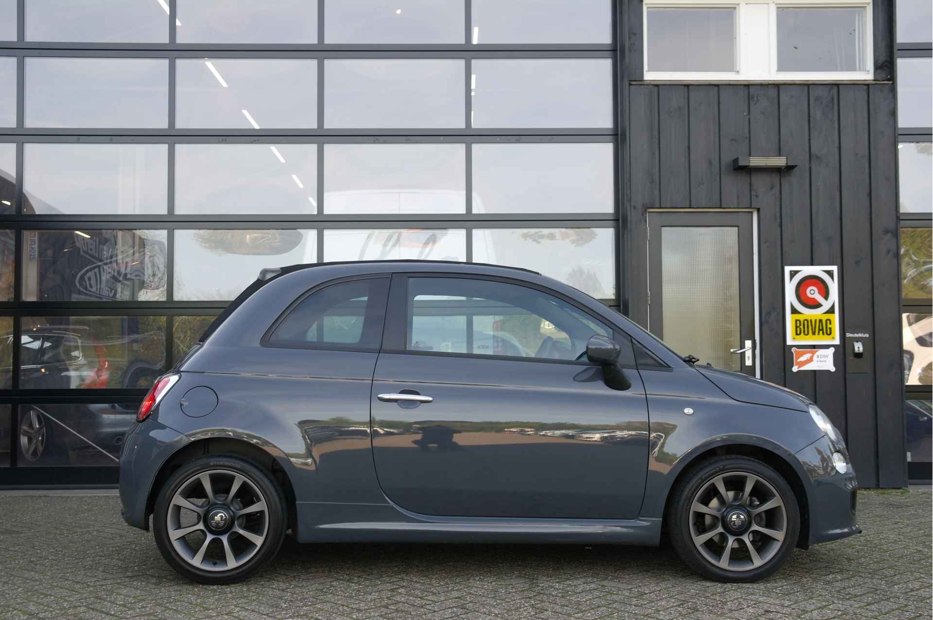 Fiat 500C 0.9 TwinAir 500S | Griglo Pastello | 16" Abarth | NL-Auto - 2/33