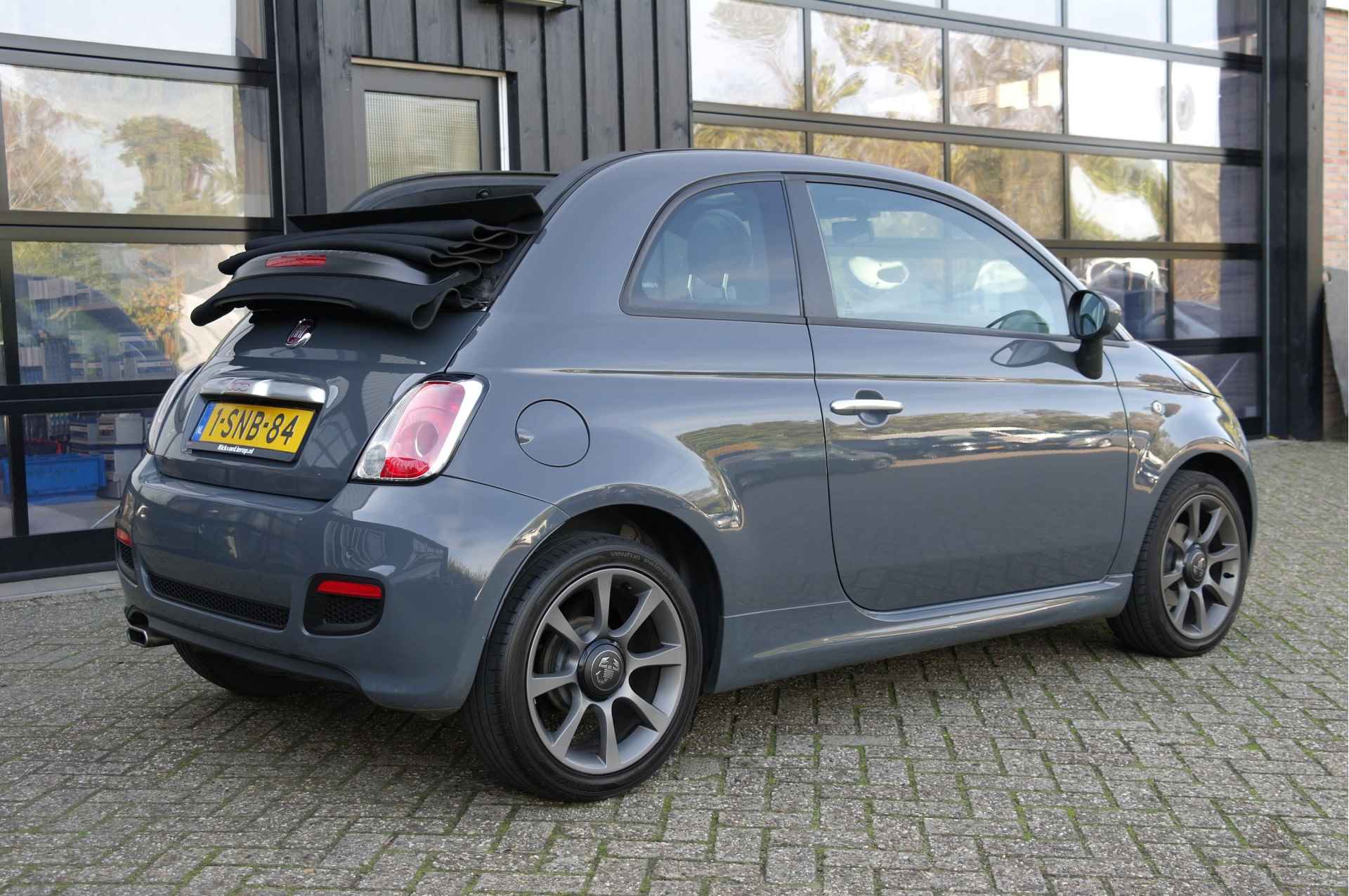 Fiat 500C 0.9 TwinAir 500S | Griglo Pastello | 16" Abarth | NL-Auto - 4/33