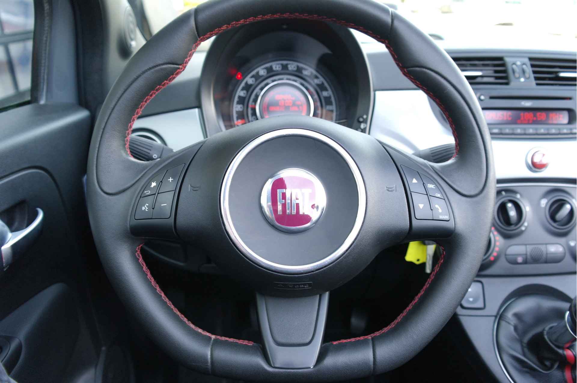 Fiat 500C 0.9 TwinAir 500S | Griglo Pastello | 16" Abarth | NL-Auto - 15/33