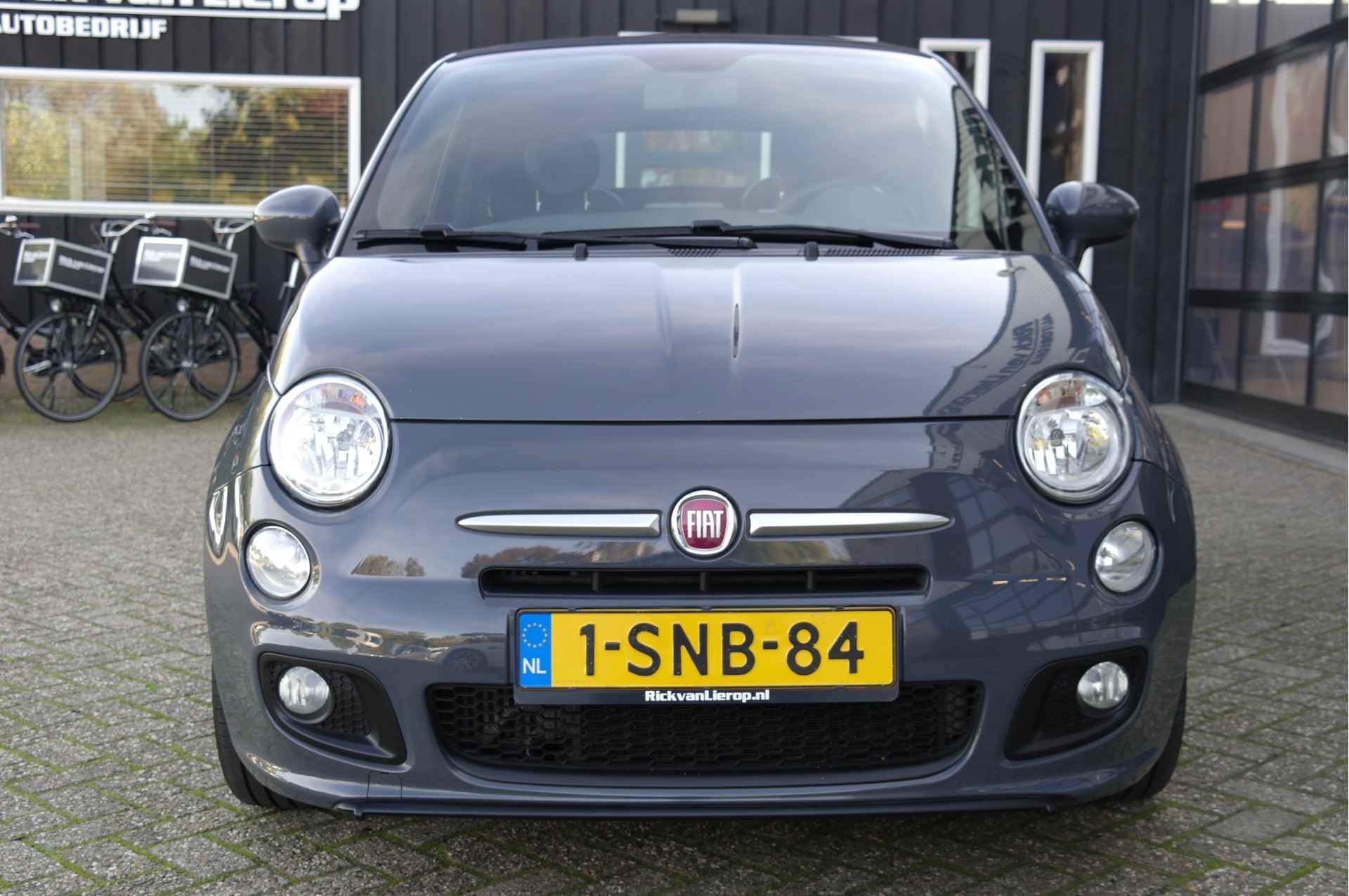 Fiat 500C 0.9 TwinAir 500S | Griglo Pastello | 16" Abarth | NL-Auto - 19/33