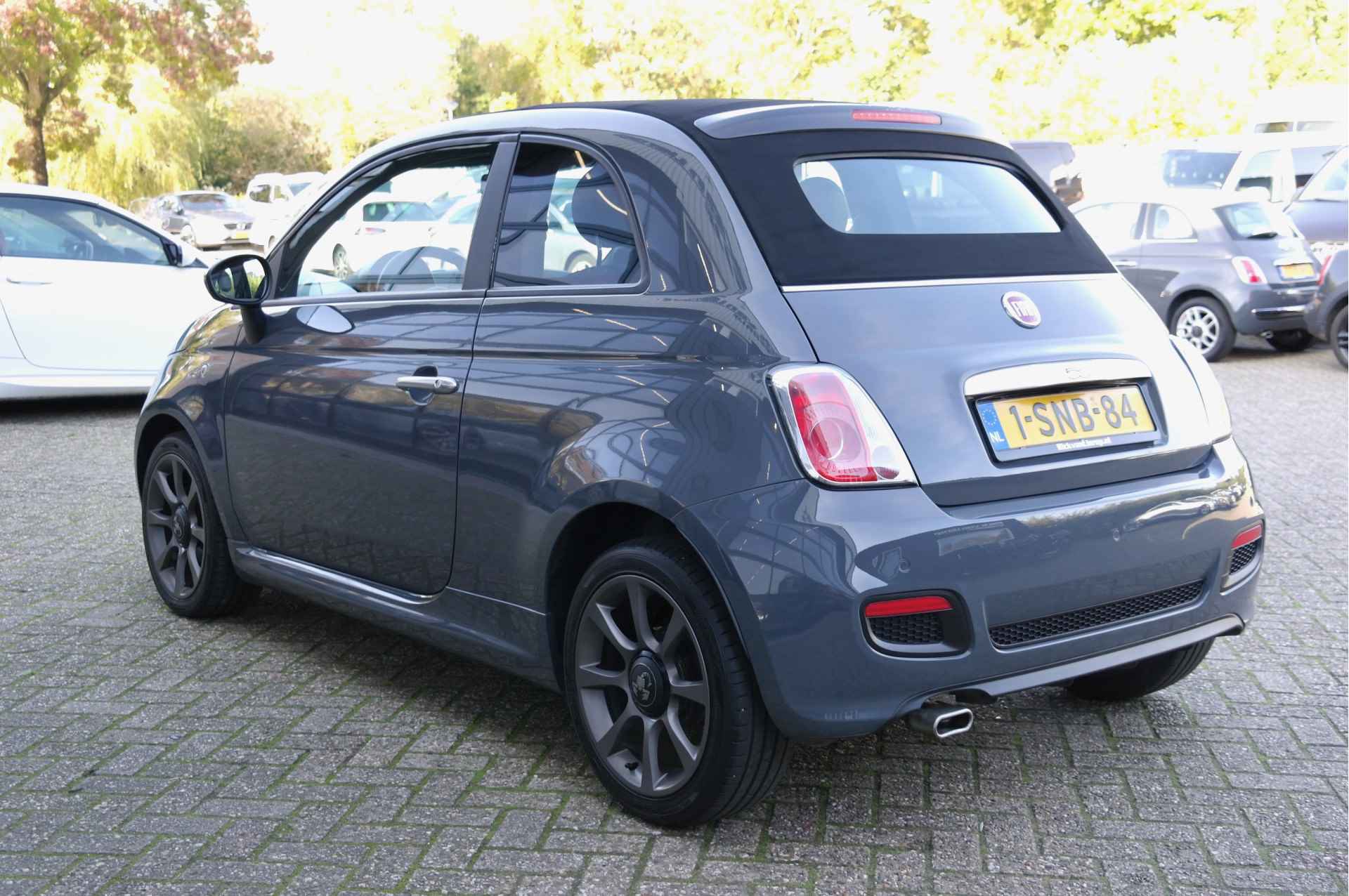 Fiat 500C 0.9 TwinAir 500S | Griglo Pastello | 16" Abarth | NL-Auto - 23/33