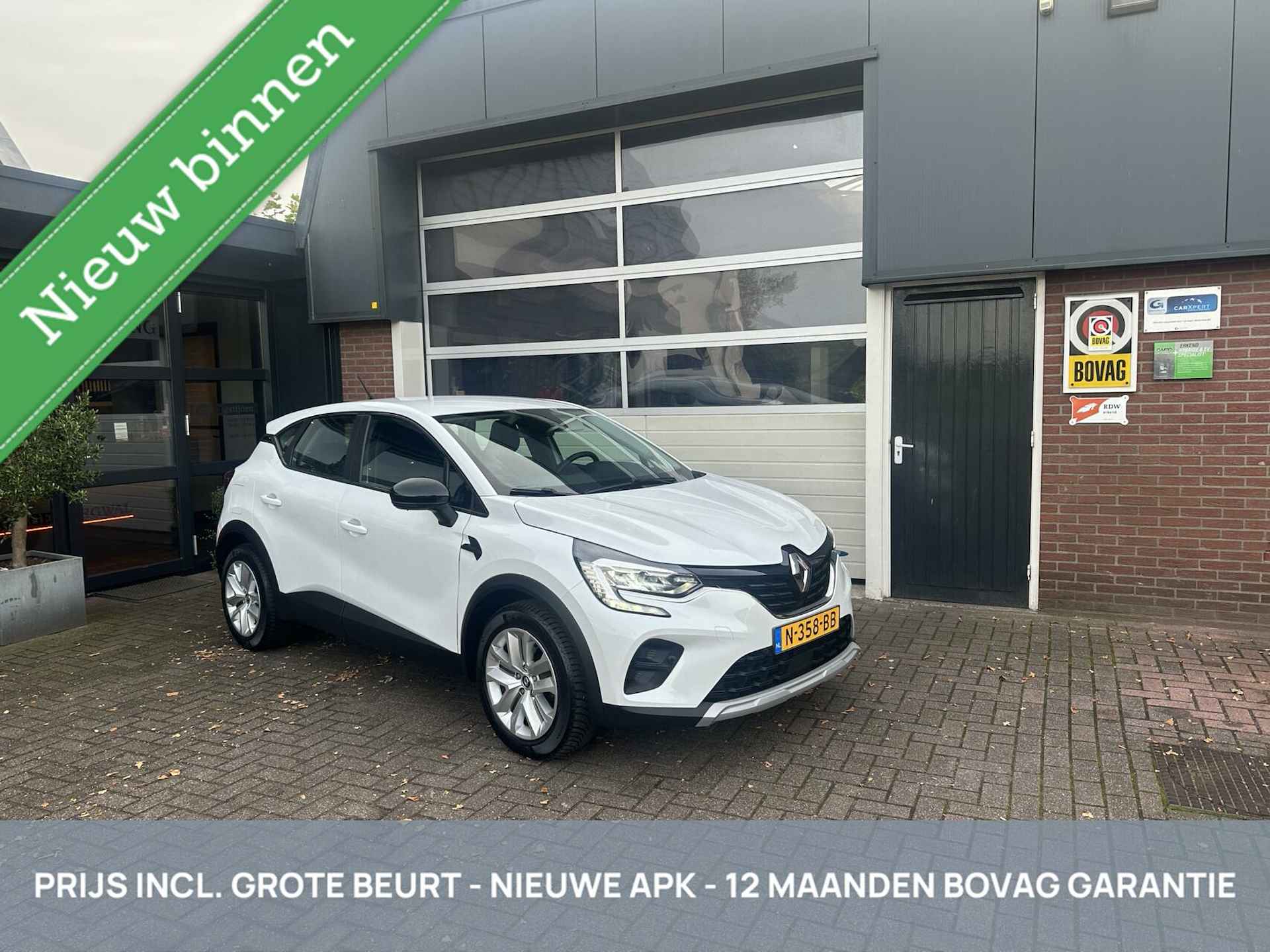 Renault Captur 1.0 TCe 100 Bi-Fuel LPG-3 NAVI/TREKHAAK *ALL-IN PRIJS* - 1/31