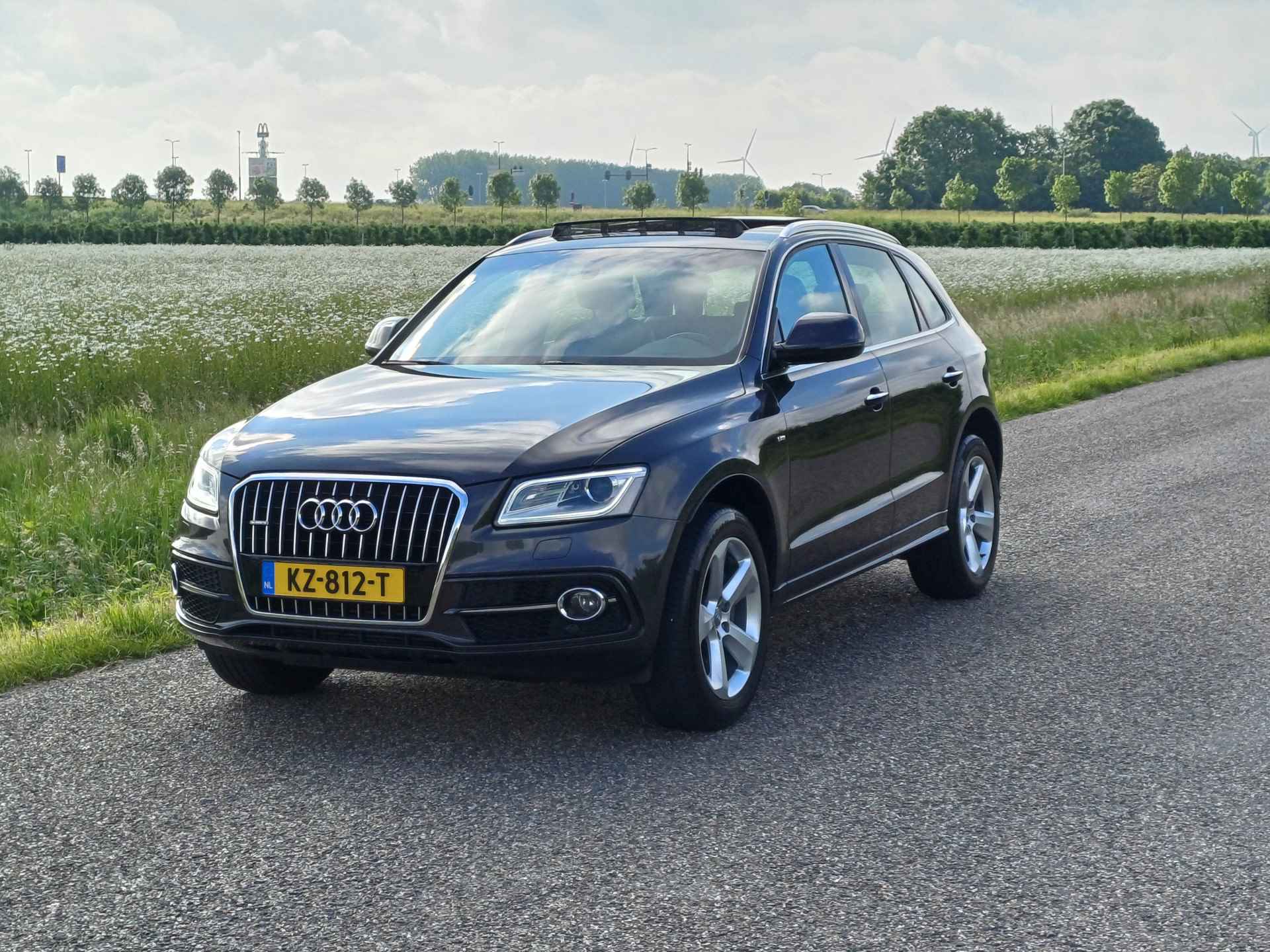 Audi Q5 2.0 TFSI quattro Adrenalin Sport | Nieuwstaat! | NL | 2x S-Line | Pano dak | Stof/leer | 19 INCH | Lage KM - 4/56