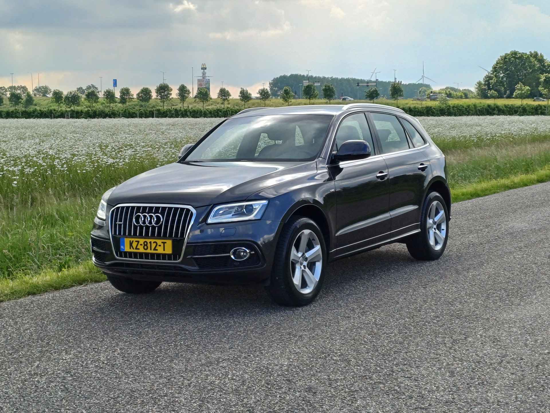 Audi Q5 2.0 TFSI quattro Adrenalin Sport | Nieuwstaat! | NL | 2x S-Line | Pano dak | Stof/leer | 19 INCH | Lage KM - 6/56