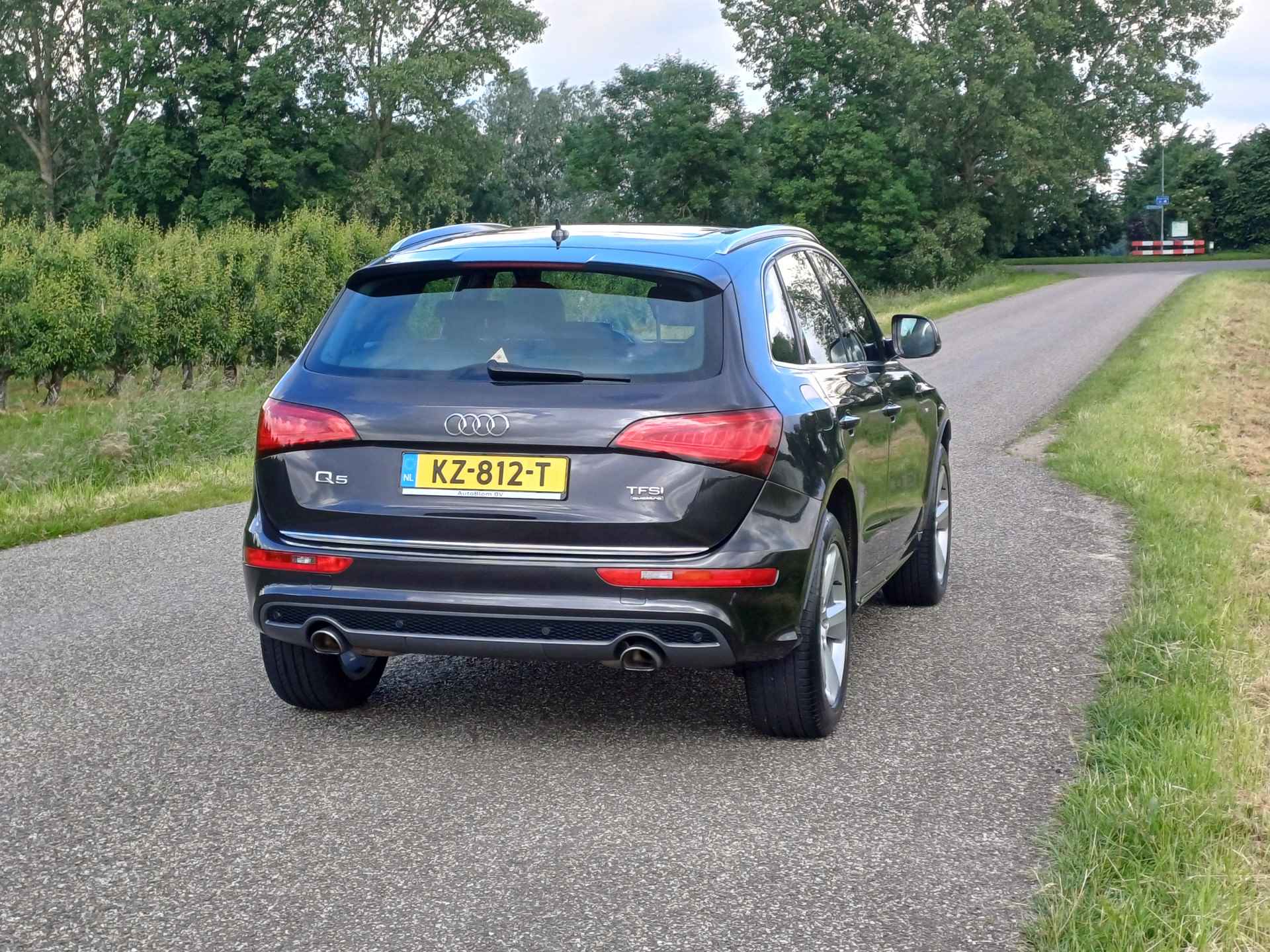 Audi Q5 2.0 TFSI quattro Adrenalin Sport | Nieuwstaat! | NL | 2x S-Line | Pano dak | Stof/leer | 19 INCH | Lage KM - 10/56