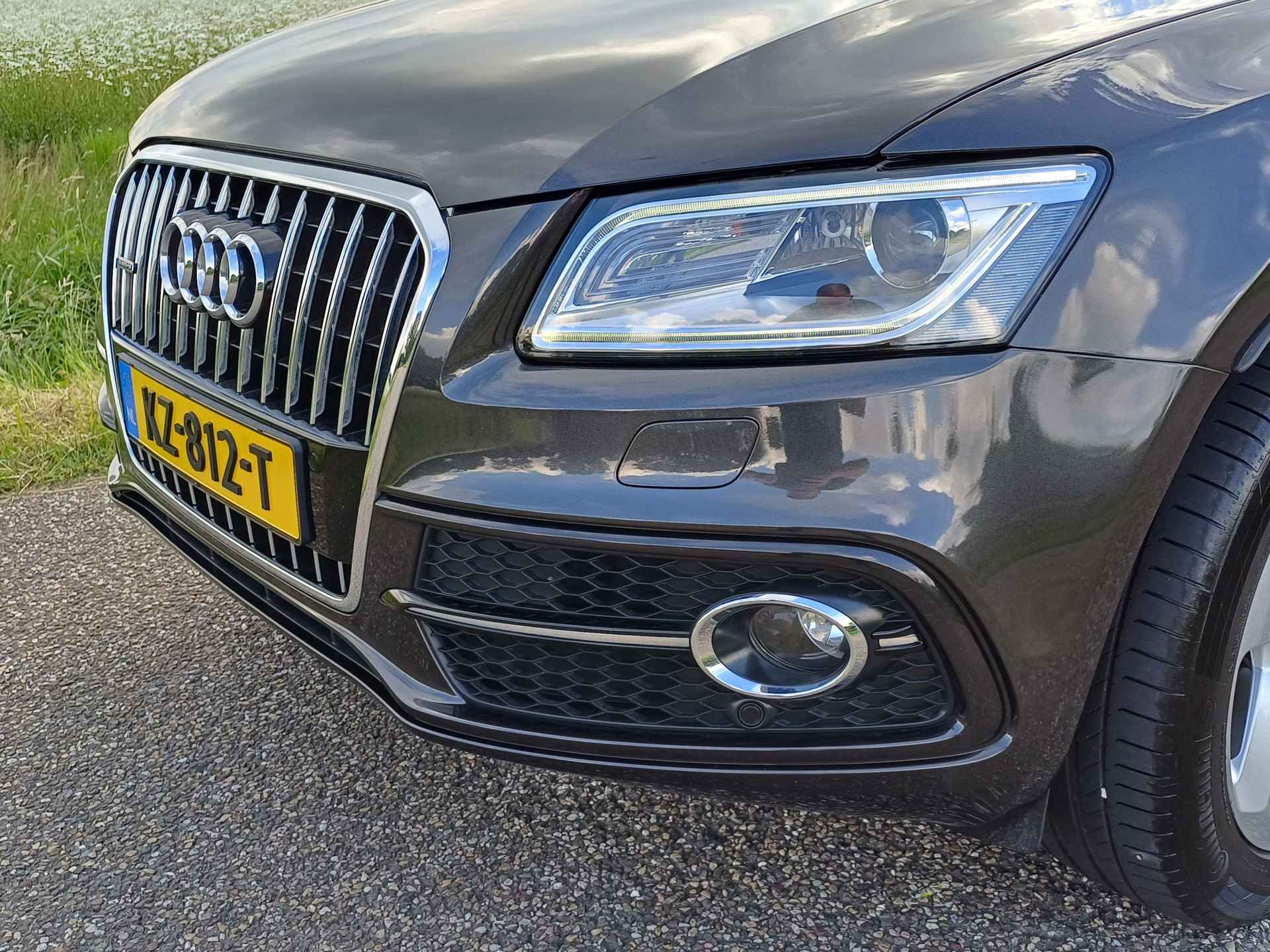 Audi Q5 2.0 TFSI quattro Adrenalin Sport | Nieuwstaat! | NL | 2x S-Line | Pano dak | Stof/leer | 19 INCH | Lage KM - 14/56