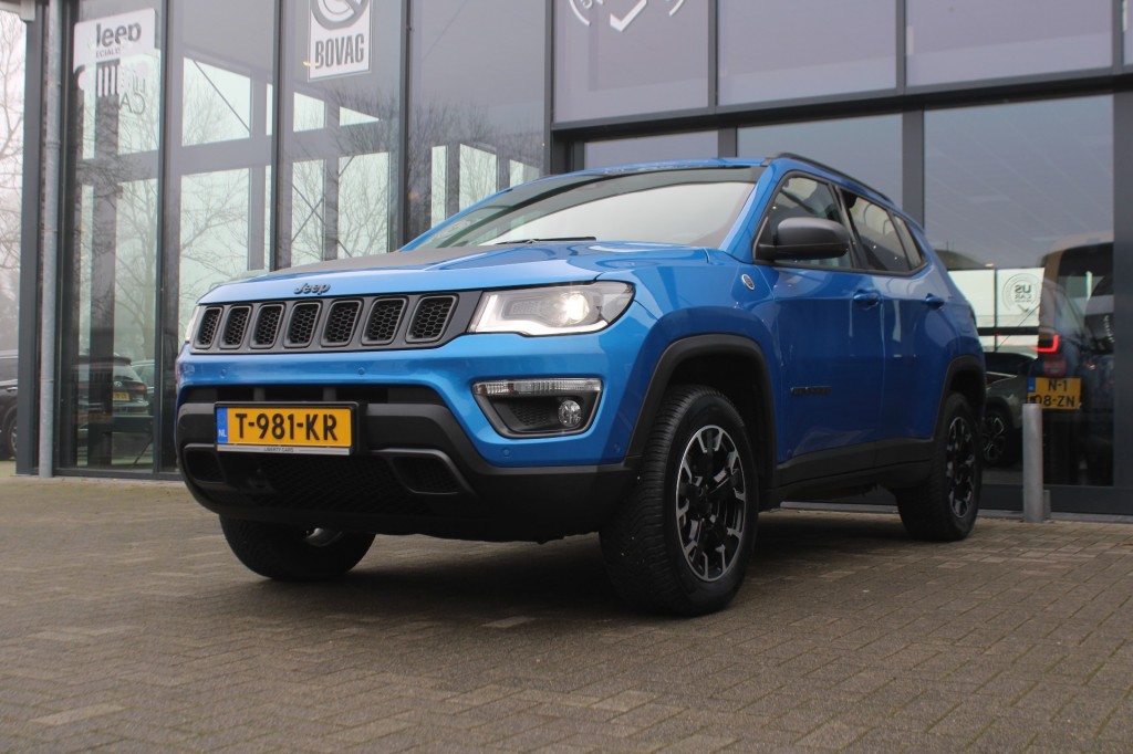 JEEP Compass 4XE 240 HYB. Trailhawk Camera afnb. trekhaak 16.324 KM