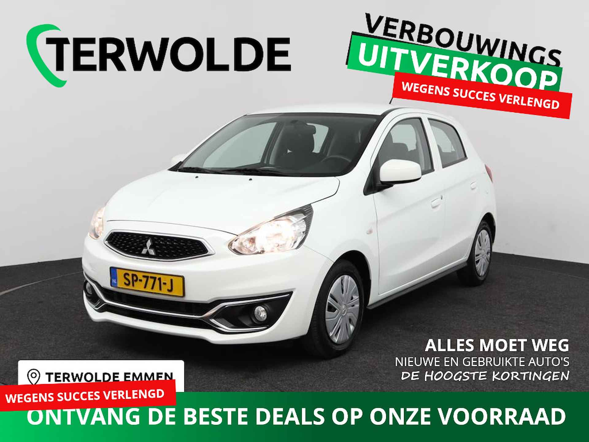 Mitsubishi Space Star 1.0 Cool+ AUTOMAAT | Airco | Radio-CD | Eerste eigenaar | 5-deurs | Dealer onderhouden - 1/40