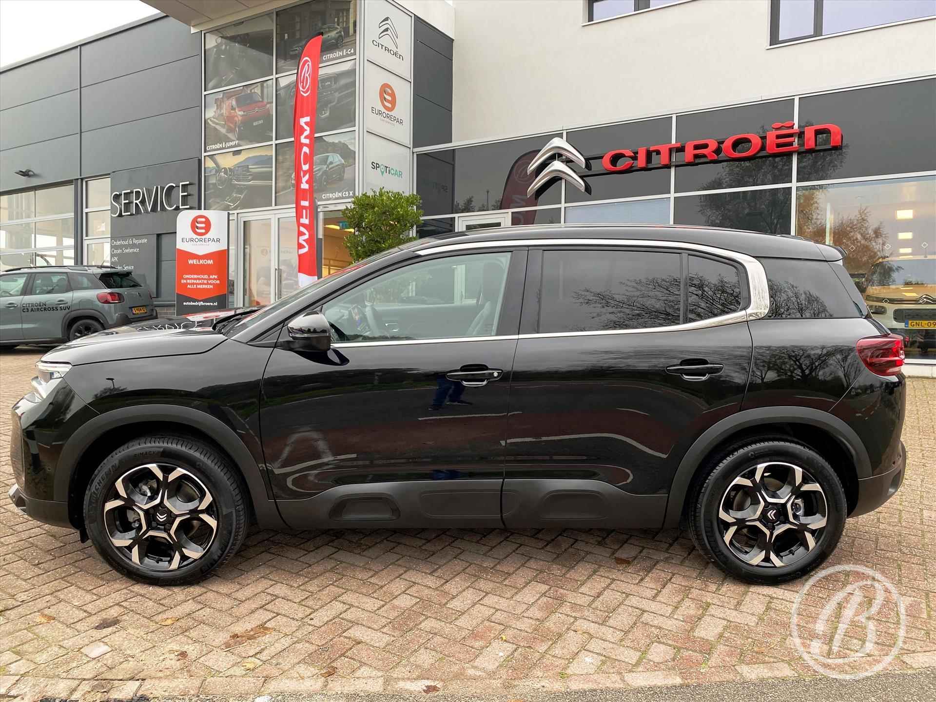 Citroen C5 Aircross 1.2 Hybrid 136pk e-DCS6  Automaat Max | camera, pdc v&a, adaptive cruise, verwarmde voorstoelen, dab. navi, dodehoekdetectie, 18 inch velgen - 3/64